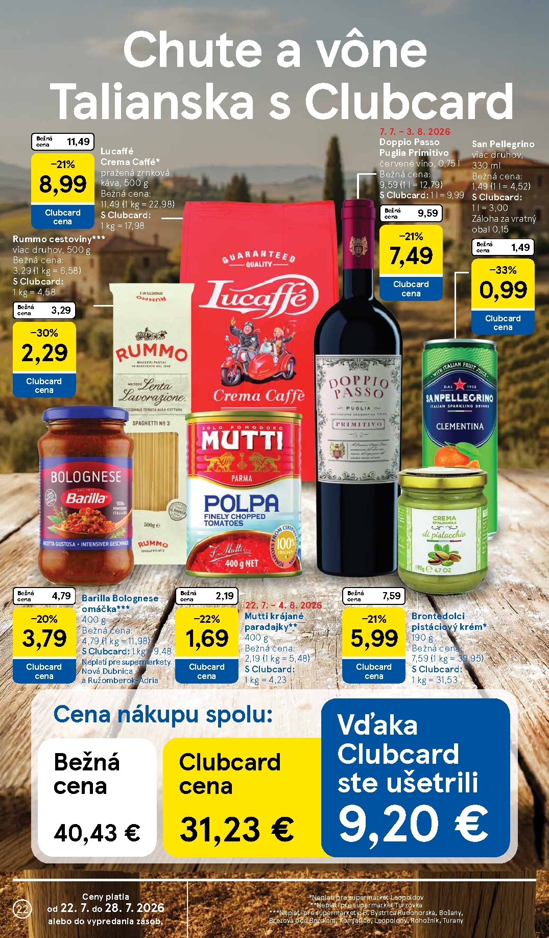 tesco - Nový tesco-letak-2026-07-22 - supermarkety leták od stredy, 22.07.2026 do utorka, 28.07.2026 - page: 22