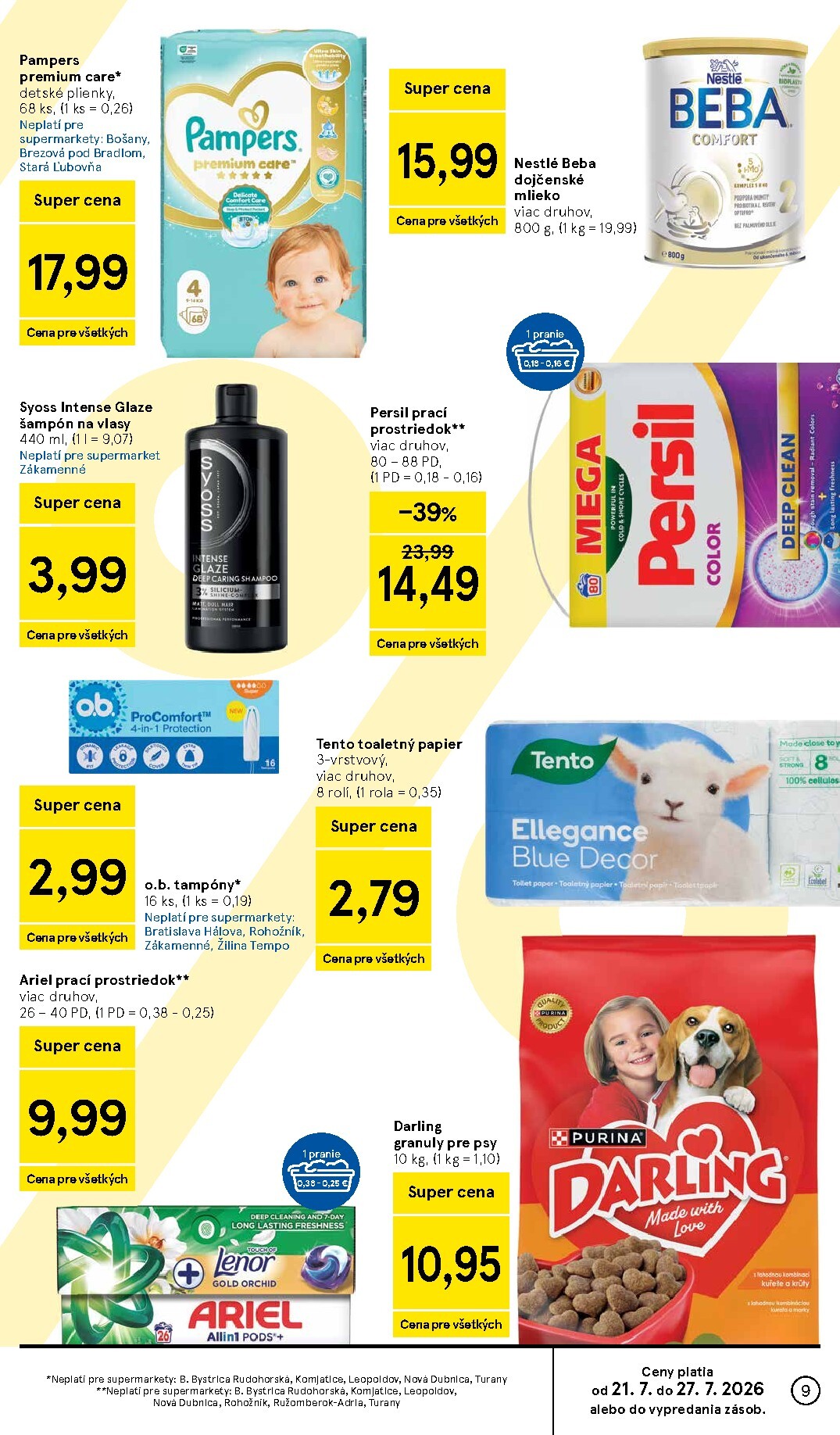 tesco - Nový tesco-letak-2026-07-22 - supermarkety leták od stredy, 22.07.2026 do utorka, 28.07.2026 - page: 9
