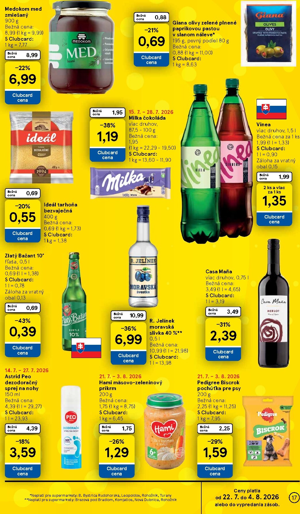 tesco - Nový tesco-letak-2026-07-22 - supermarkety leták od stredy, 22.07.2026 do utorka, 28.07.2026 - page: 17