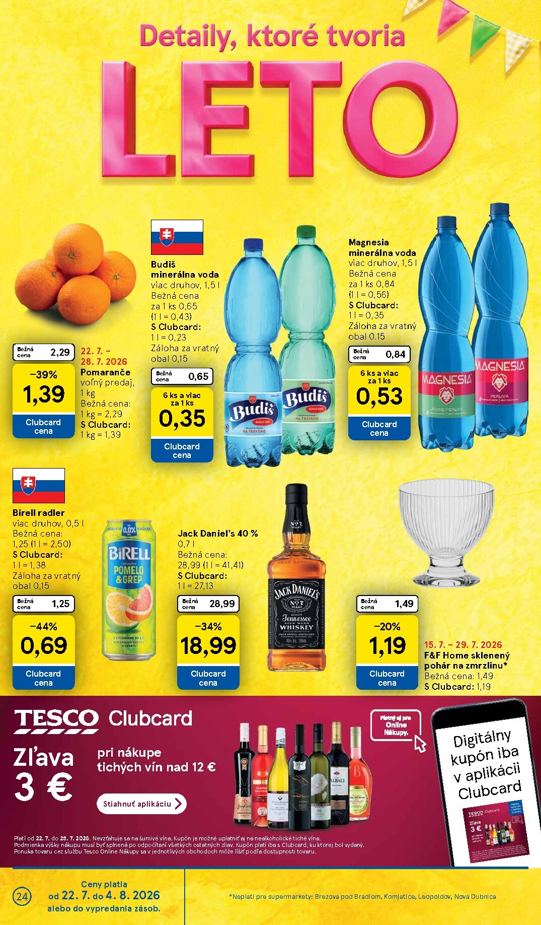 tesco - Nový tesco-letak-2026-07-22 - supermarkety leták od stredy, 22.07.2026 do utorka, 28.07.2026 - page: 24