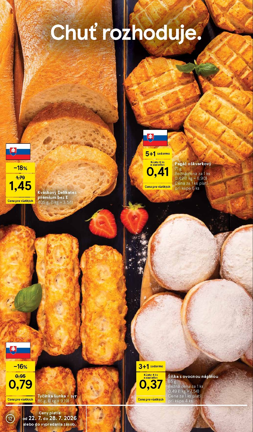tesco - Nový tesco-letak-2026-07-22 - supermarkety leták od stredy, 22.07.2026 do utorka, 28.07.2026 - page: 12