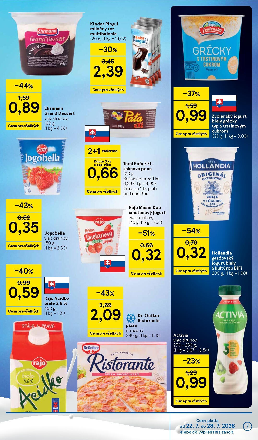 tesco - Nový Tesco leták od stredy, 22.07.2026 do utorka, 28.07.2026 - page: 7