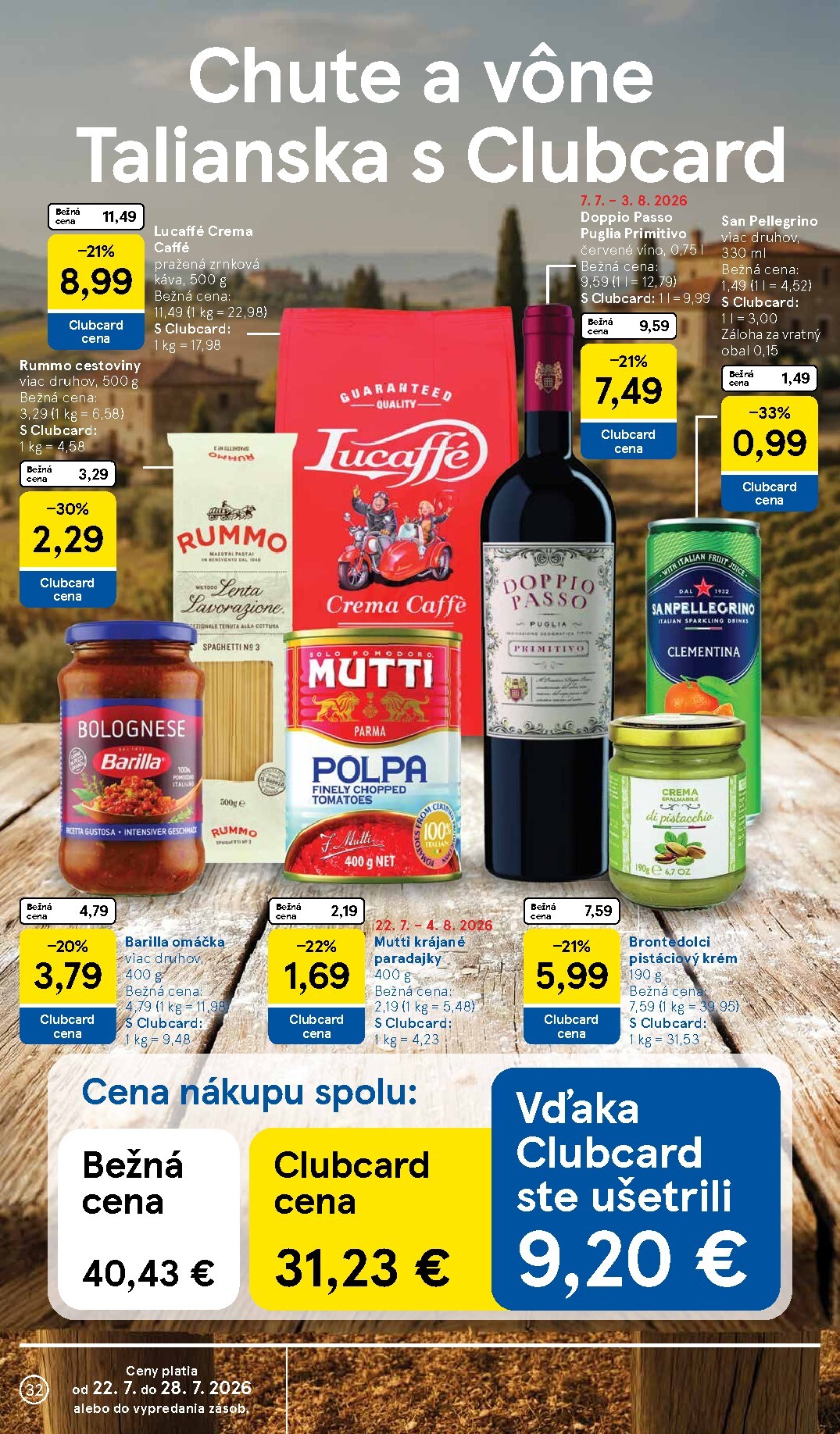tesco - Nový Tesco leták od stredy, 22.07.2026 do utorka, 28.07.2026 - page: 32