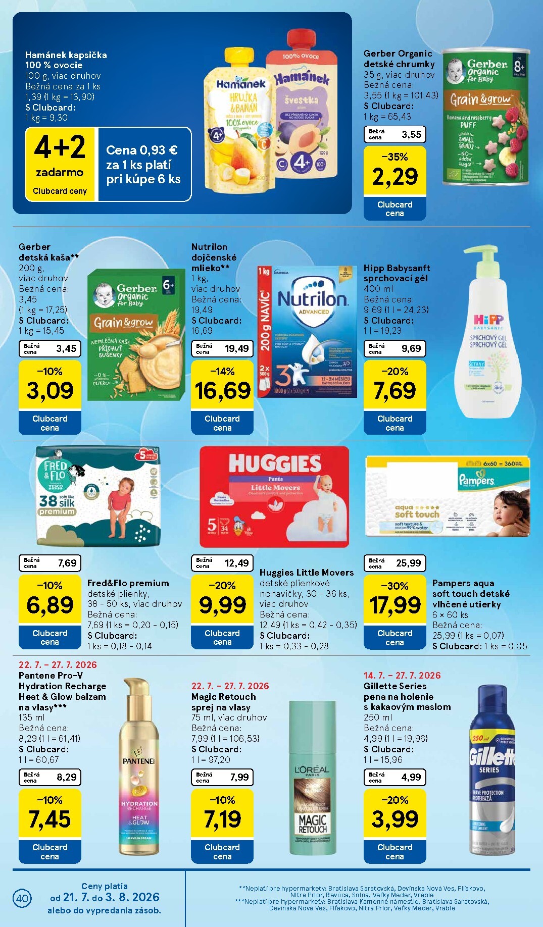 tesco - Nový Tesco leták od stredy, 22.07.2026 do utorka, 28.07.2026 - page: 40