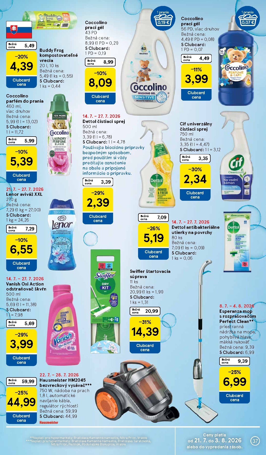 tesco - Nový Tesco leták od stredy, 22.07.2026 do utorka, 28.07.2026 - page: 37
