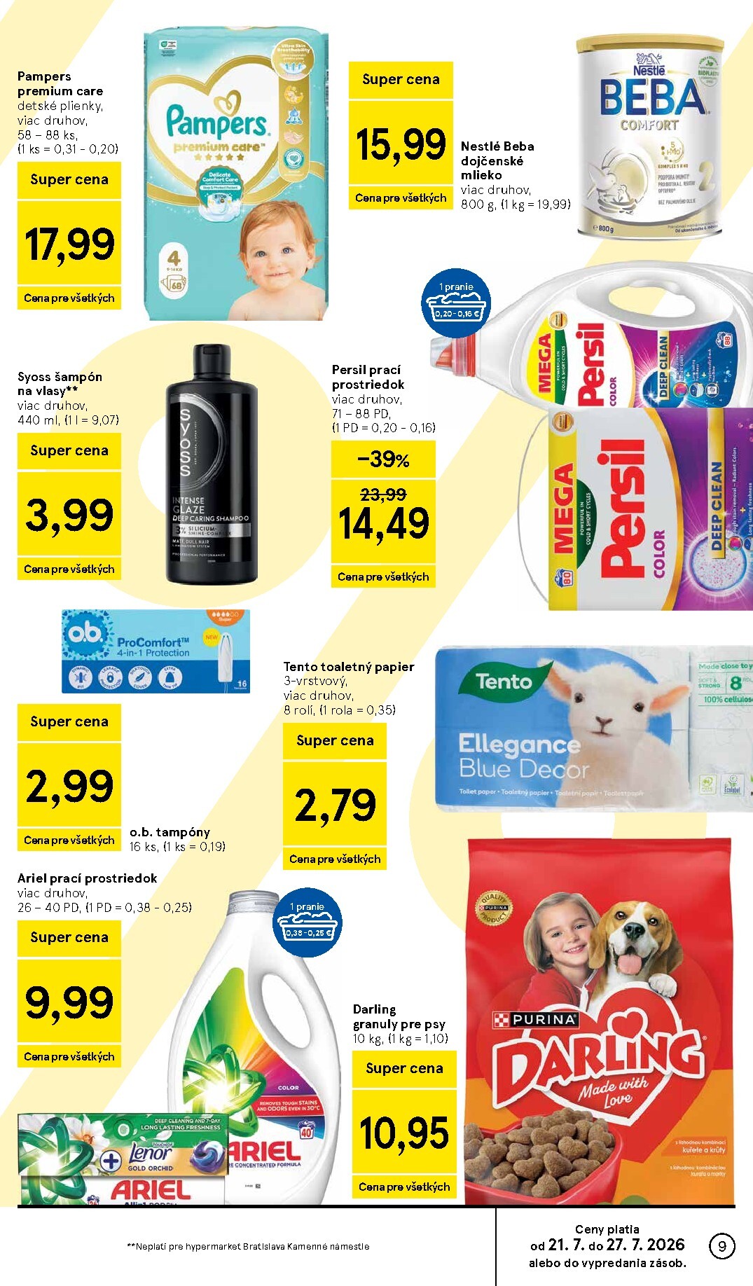 tesco - Nový Tesco leták od stredy, 22.07.2026 do utorka, 28.07.2026 - page: 9