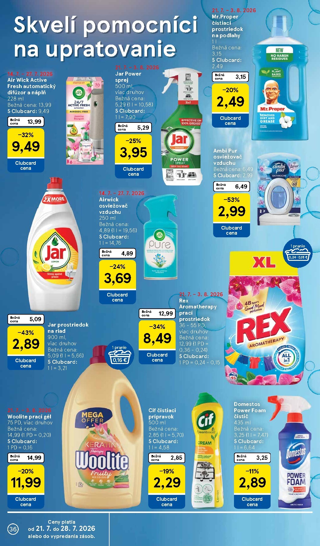 tesco - Nový Tesco leták od stredy, 22.07.2026 do utorka, 28.07.2026 - page: 36