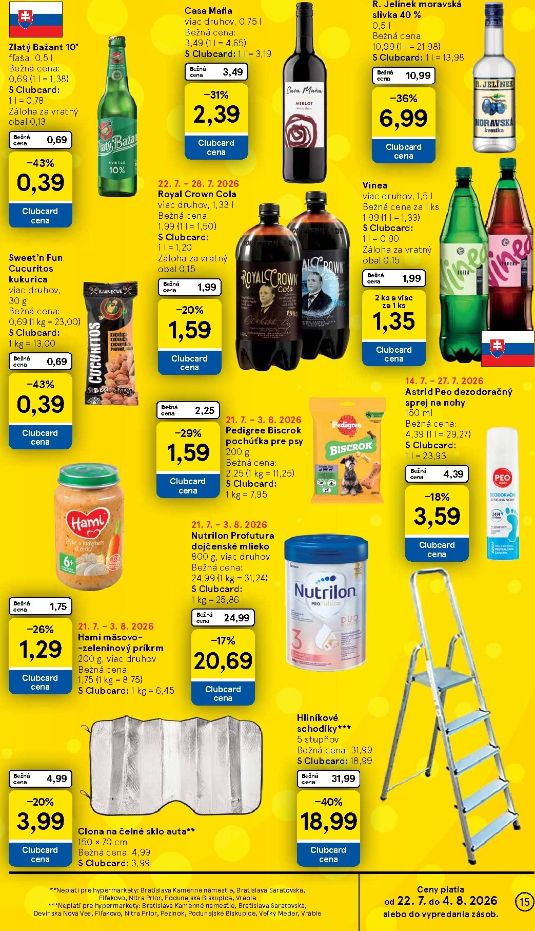 tesco - Nový Tesco leták od stredy, 22.07.2026 do utorka, 28.07.2026 - page: 15