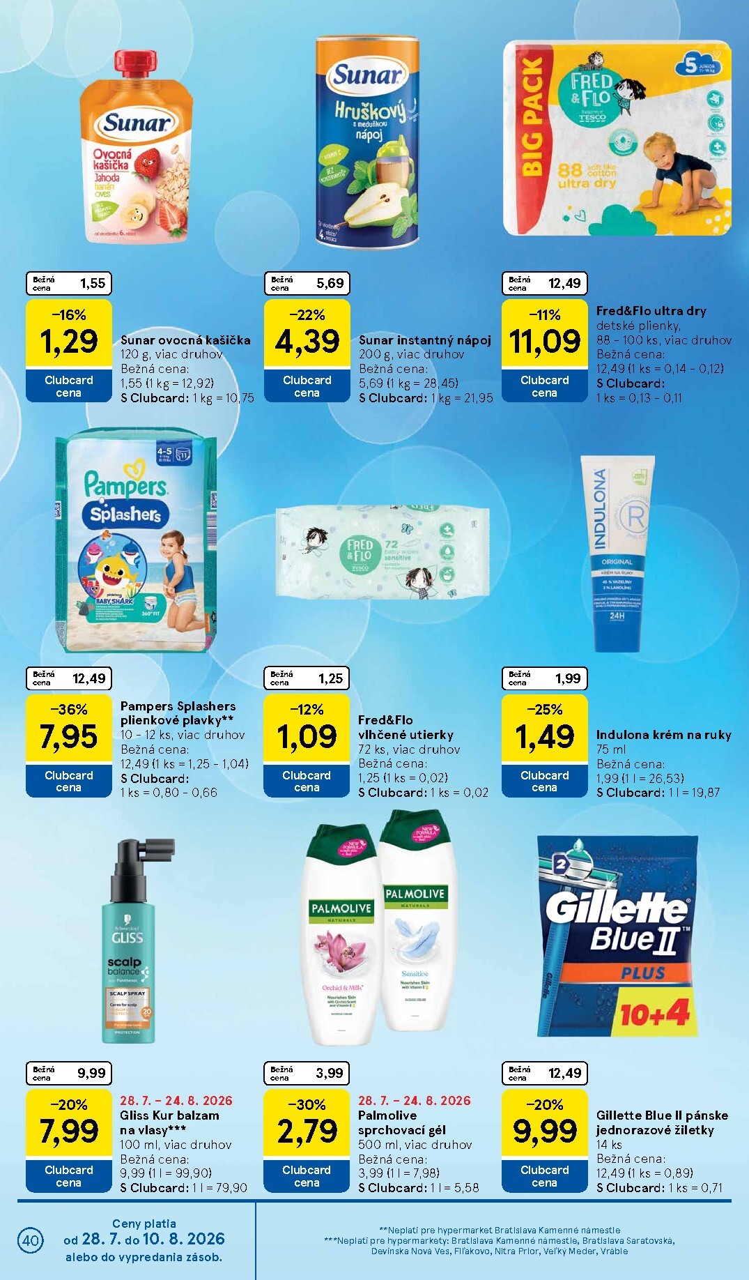 tesco - Nový Tesco leták od stredy, 29.07.2026 do utorka, 04.08.2026 - page: 40