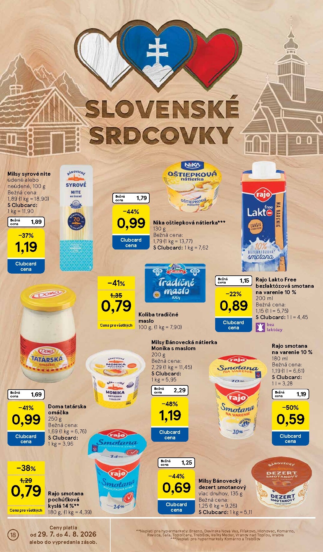 tesco - Nový Tesco leták od stredy, 29.07.2026 do utorka, 04.08.2026 - page: 18