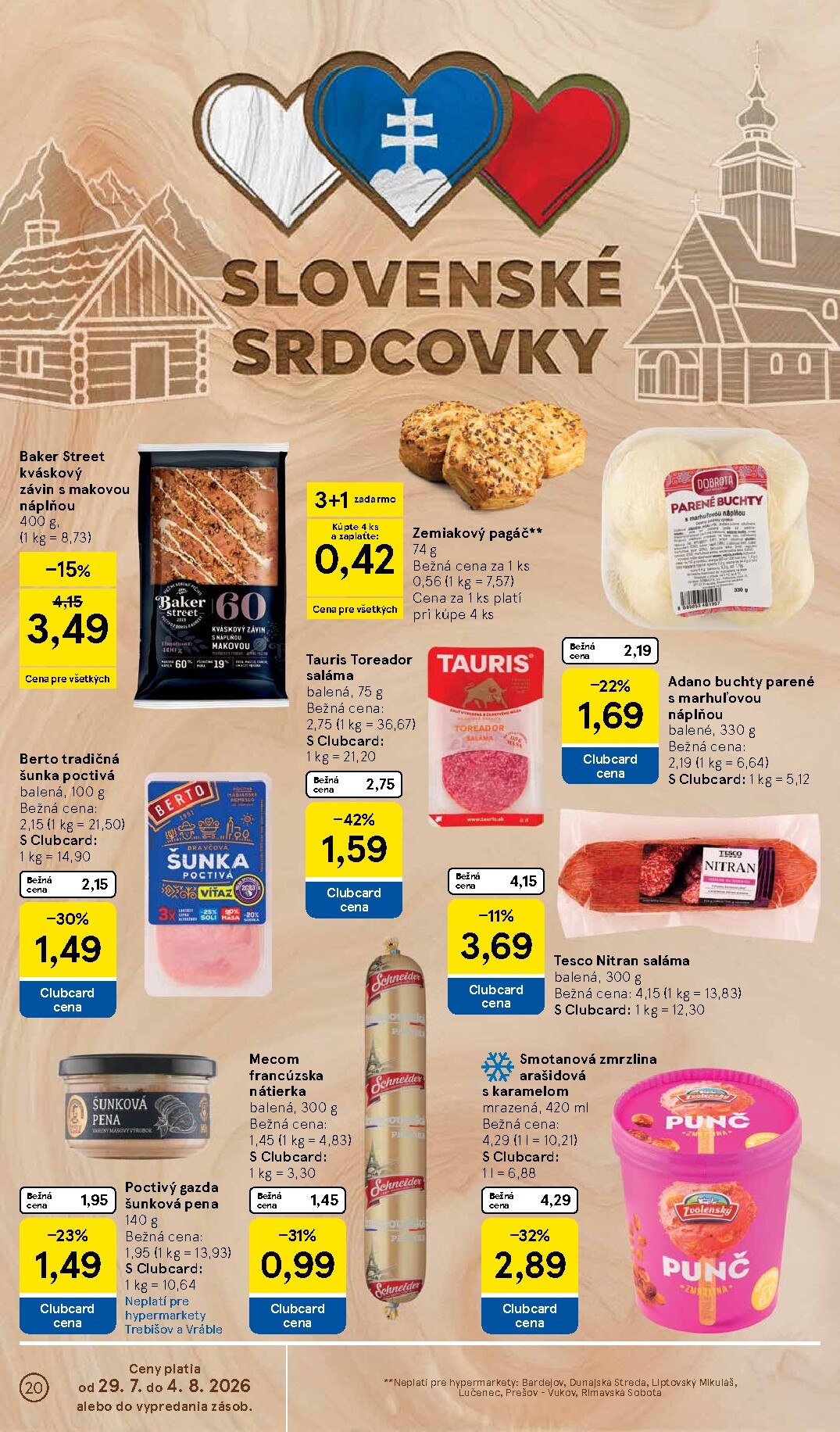 tesco - Nový Tesco leták od stredy, 29.07.2026 do utorka, 04.08.2026 - page: 20