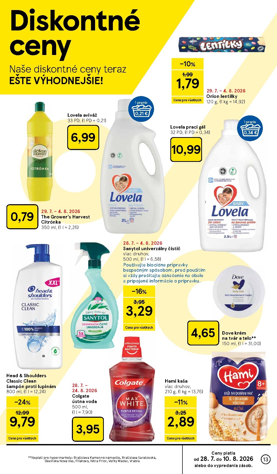 tesco - Nový Tesco leták od stredy, 29.07.2026 do utorka, 04.08.2026 - page: 13