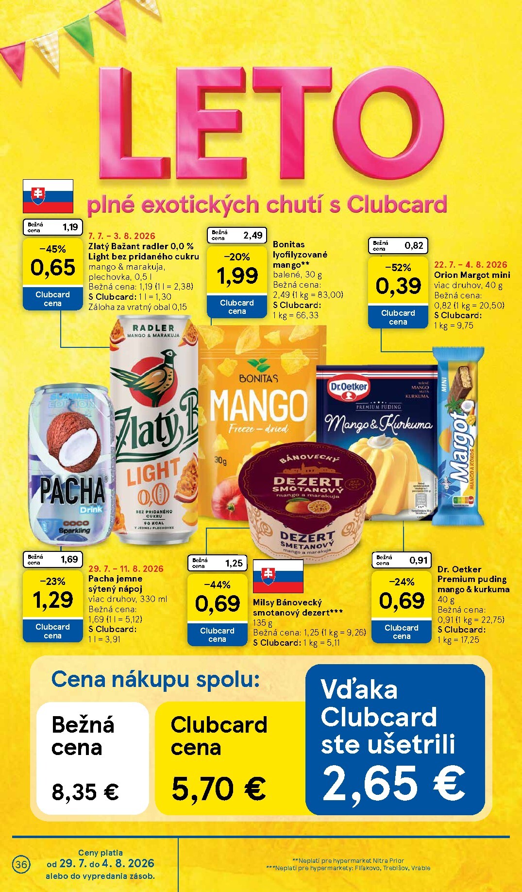 tesco - Nový Tesco leták od stredy, 29.07.2026 do utorka, 04.08.2026 - page: 36