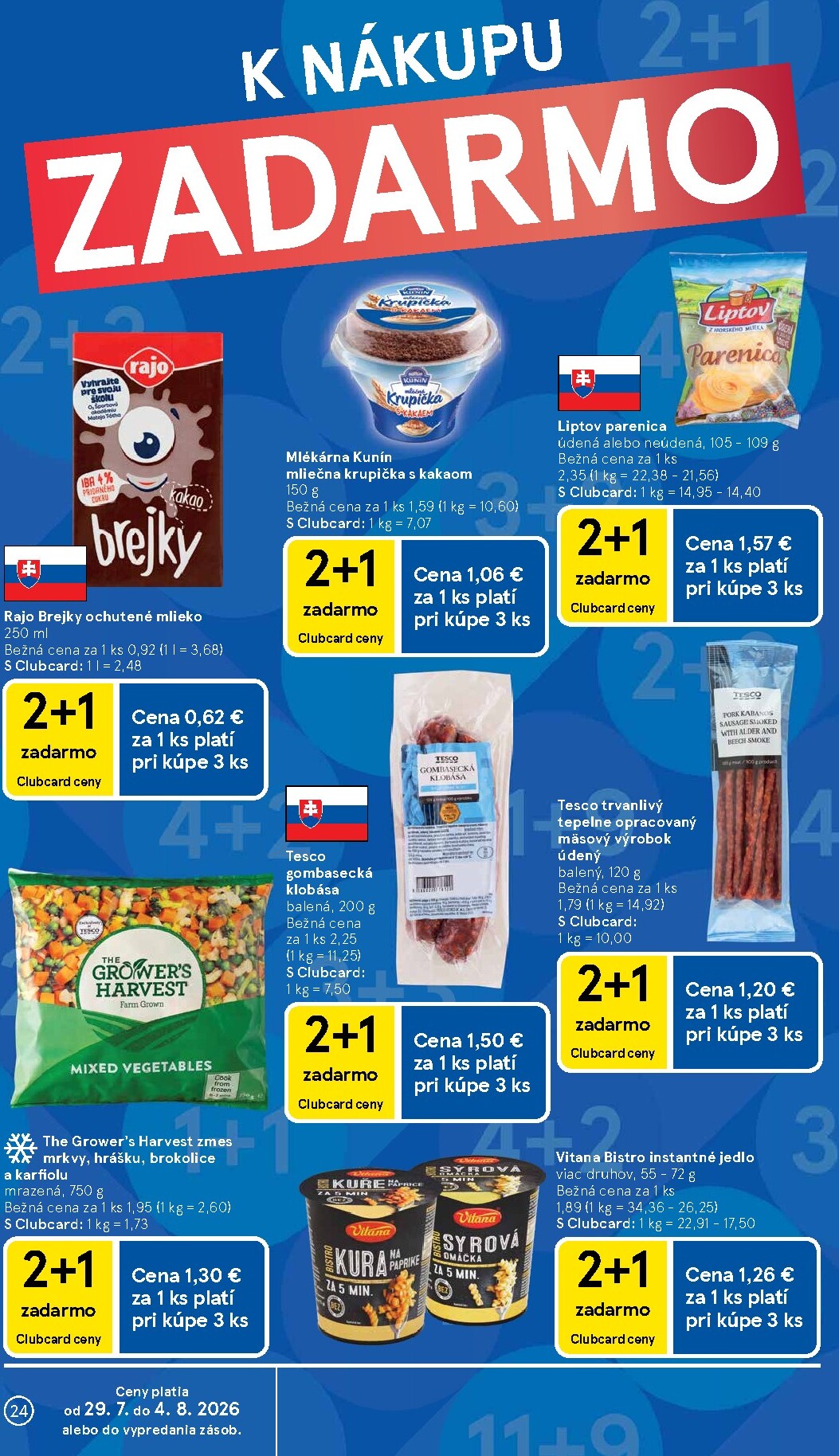 tesco - Nový Tesco leták od stredy, 29.07.2026 do utorka, 04.08.2026 - page: 24