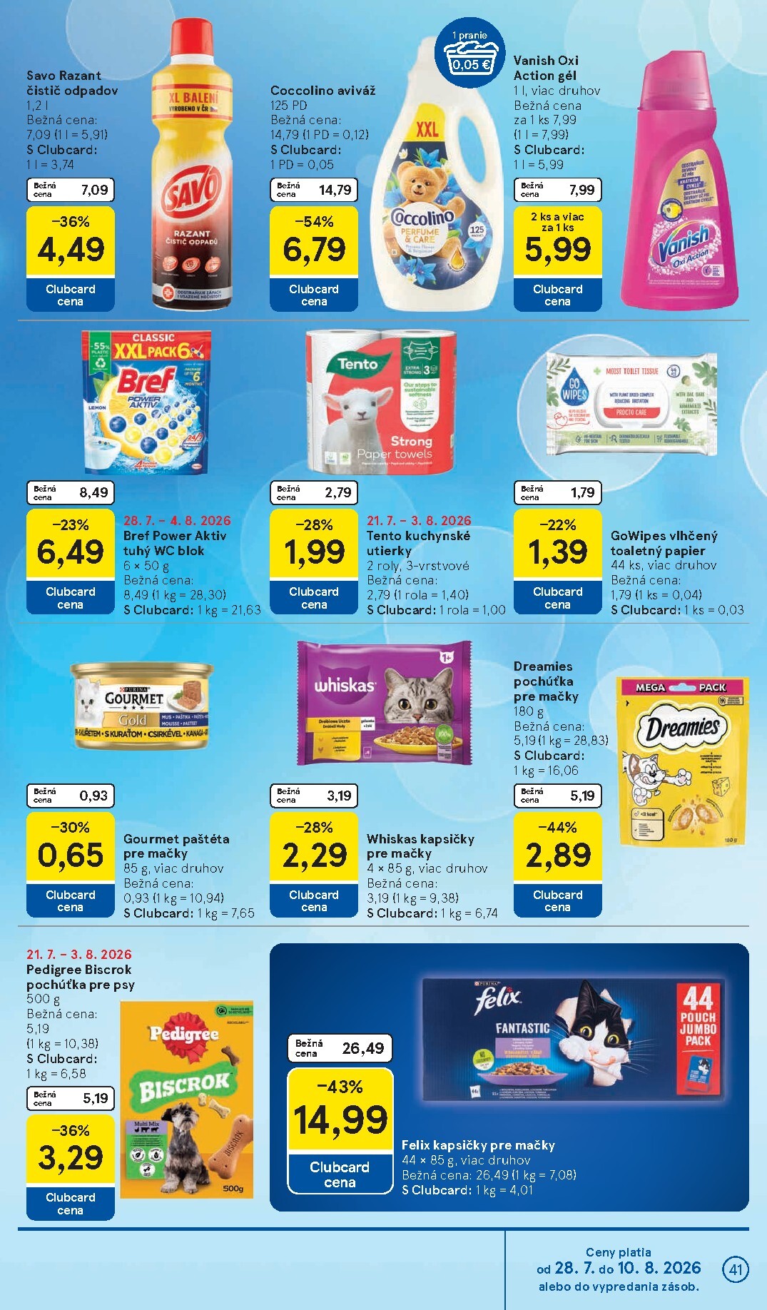 tesco - Nový Tesco leták od stredy, 29.07.2026 do utorka, 04.08.2026 - page: 41