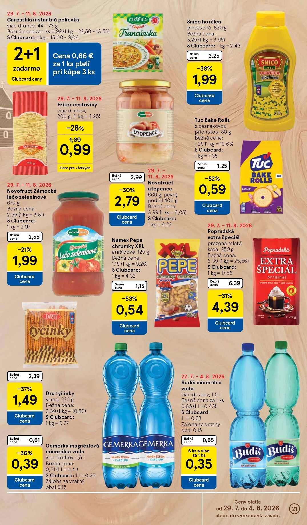 tesco - Nový Tesco leták od stredy, 29.07.2026 do utorka, 04.08.2026 - page: 21