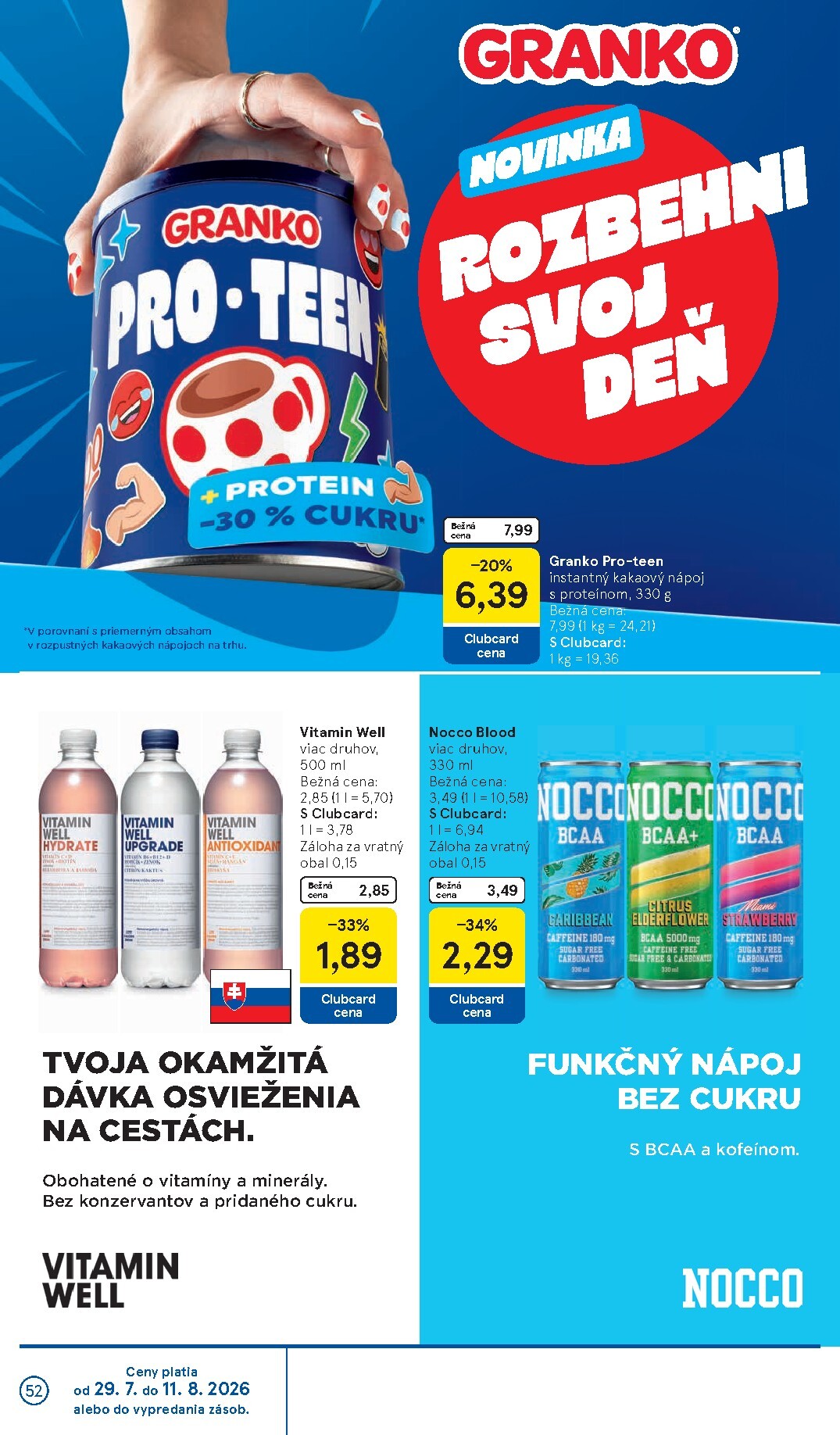 tesco - Nový Tesco leták od stredy, 29.07.2026 do utorka, 04.08.2026 - page: 52