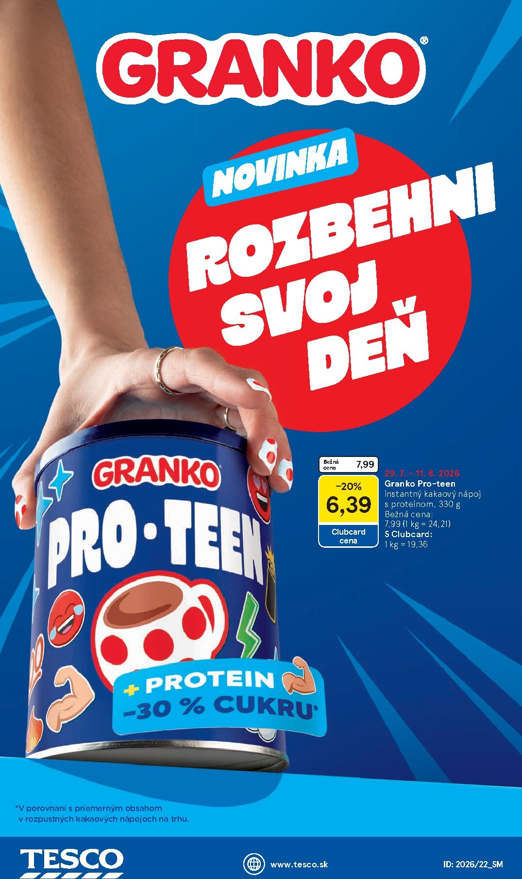 tesco - Nový Tesco supermarket leták od stredy, 29.07.2026 do utorka, 04.08.2026 - page: 30