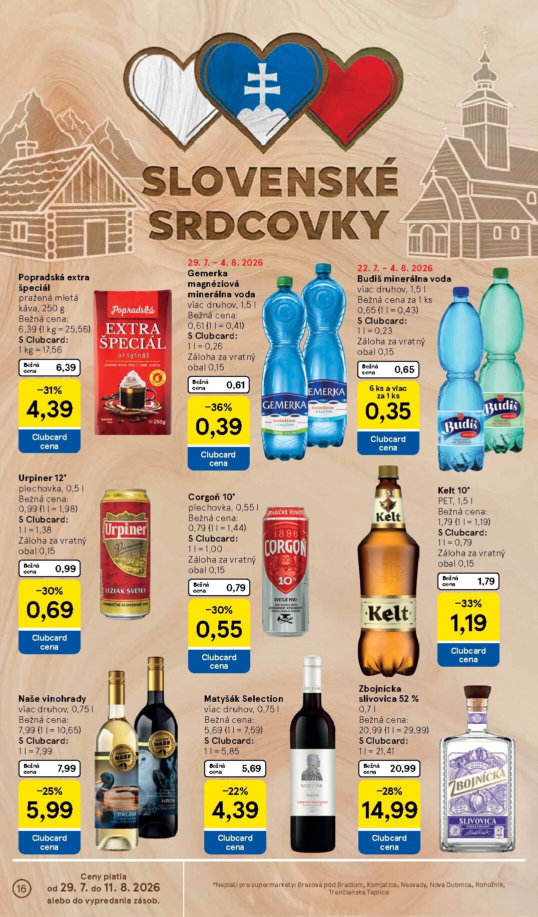 tesco - Nový Tesco supermarket leták od stredy, 29.07.2026 do utorka, 04.08.2026 - page: 16