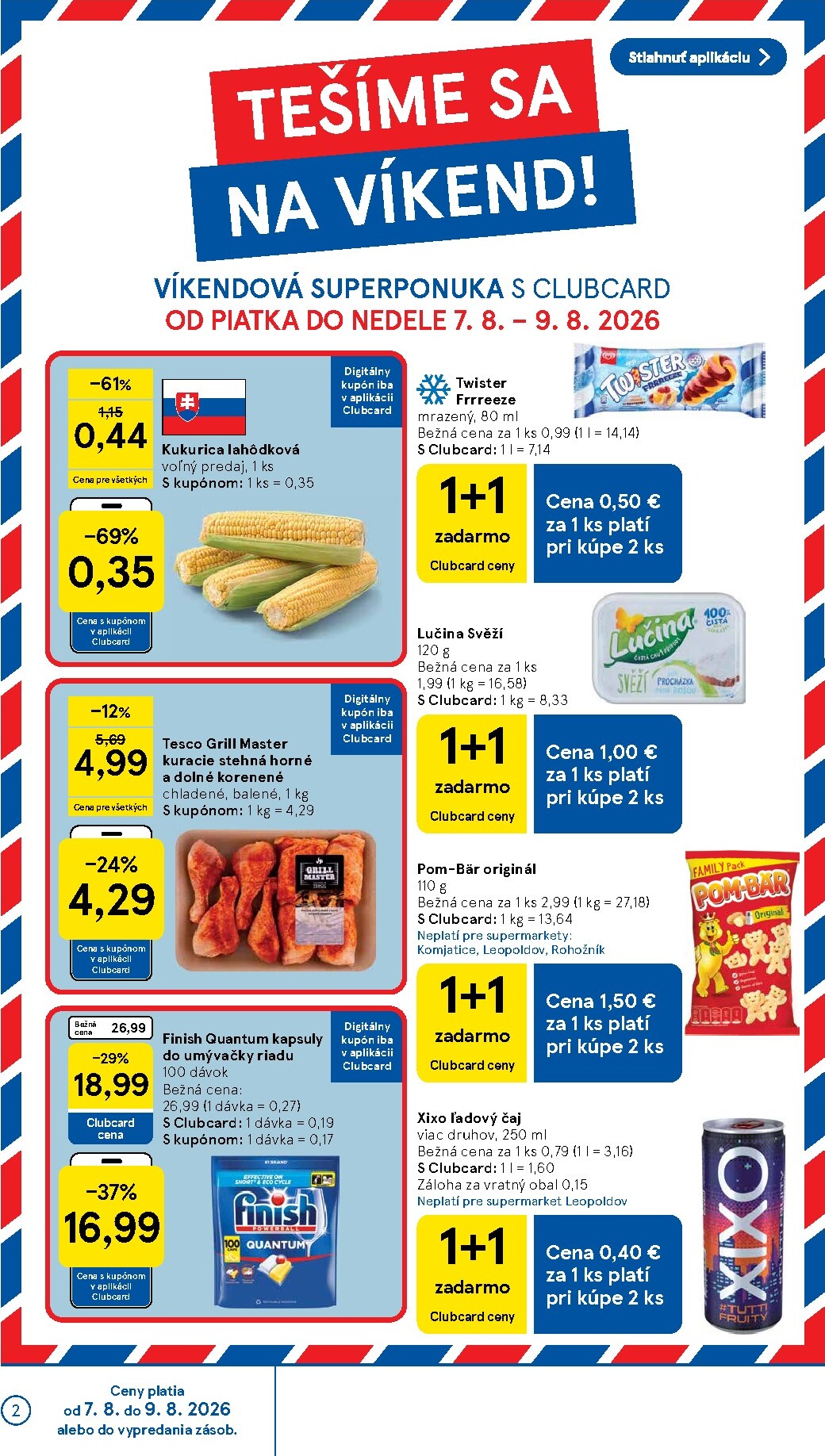 tesco - Nový Tesco supermarket leták od stredy, 05.08.2026 do utorka, 11.08.2026 - page: 2