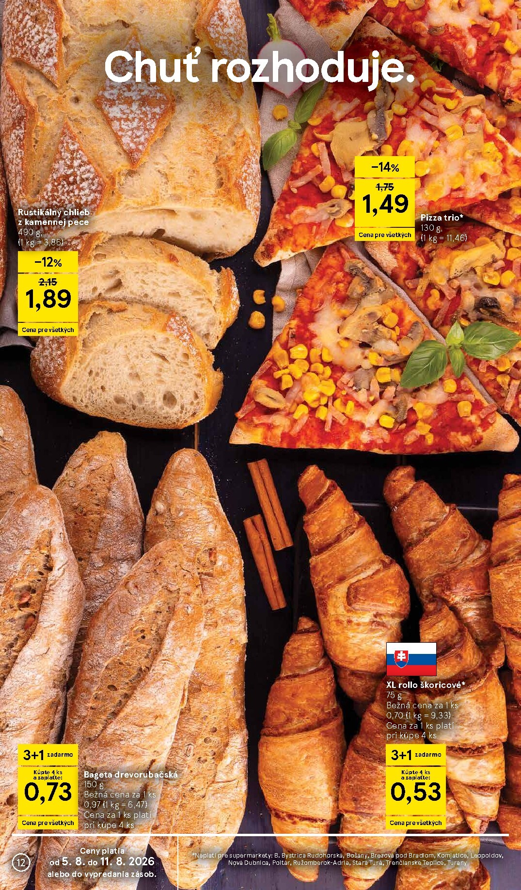 tesco - Nový Tesco supermarket leták od stredy, 05.08.2026 do utorka, 11.08.2026 - page: 12