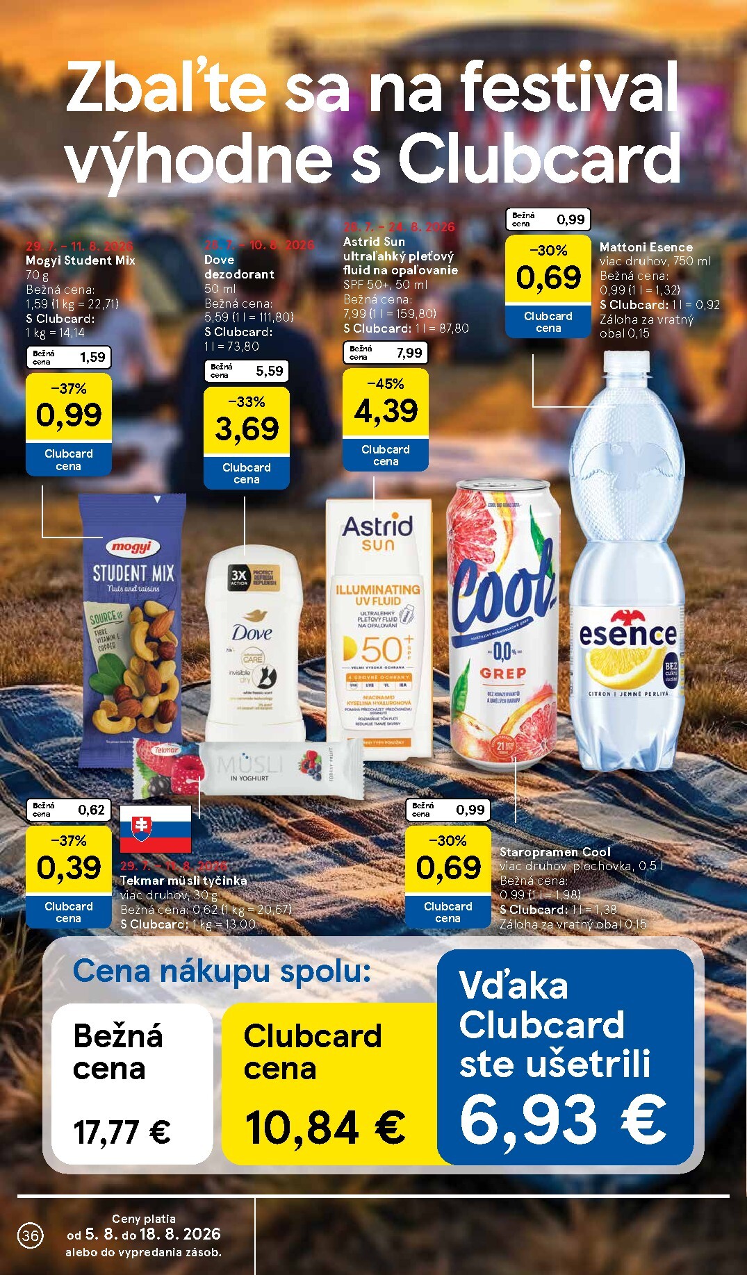 tesco - Nový Tesco leták od stredy, 05.08.2026 do utorka, 11.08.2026 - page: 36