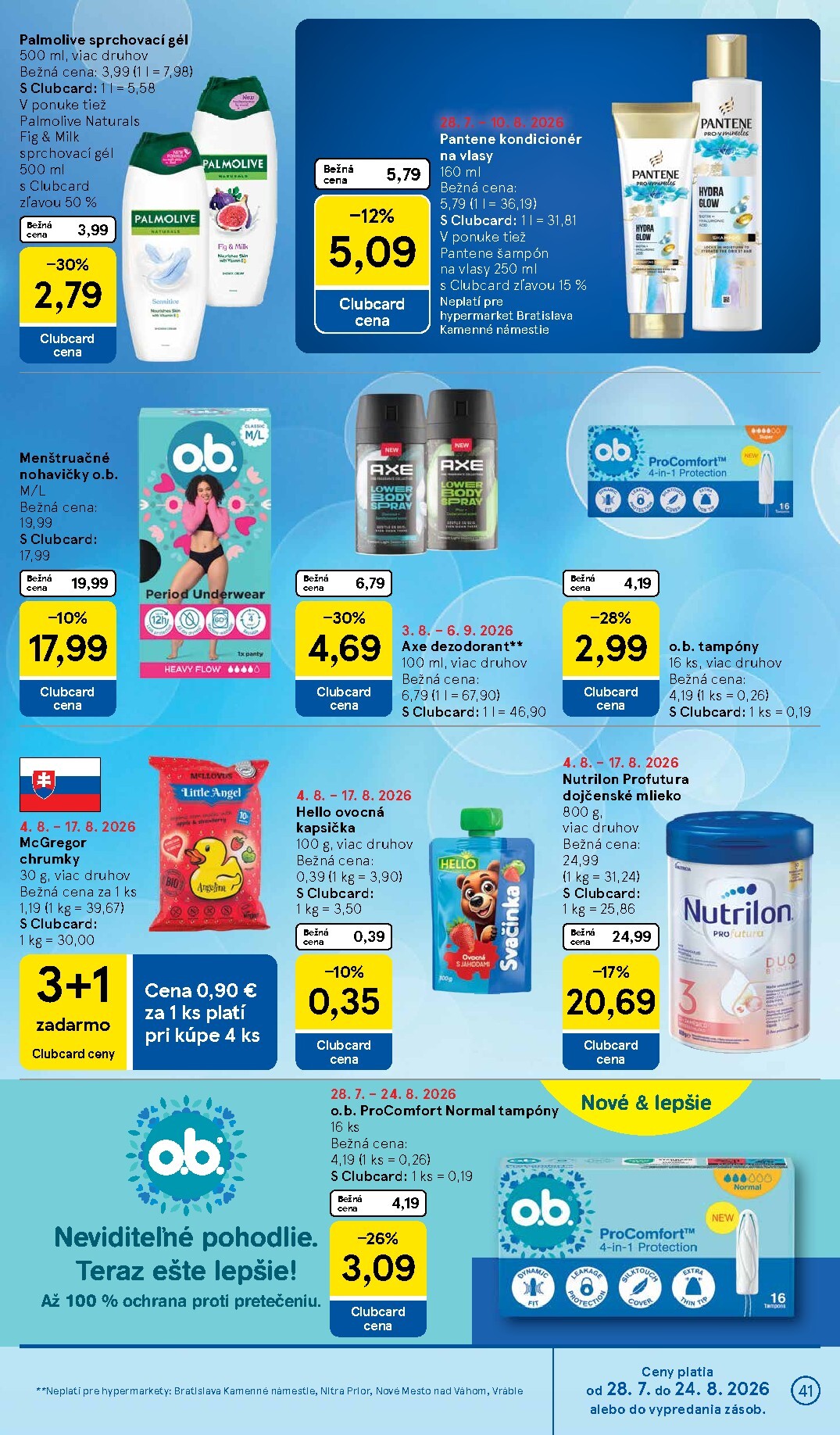 tesco - Nový Tesco leták od stredy, 05.08.2026 do utorka, 11.08.2026 - page: 41