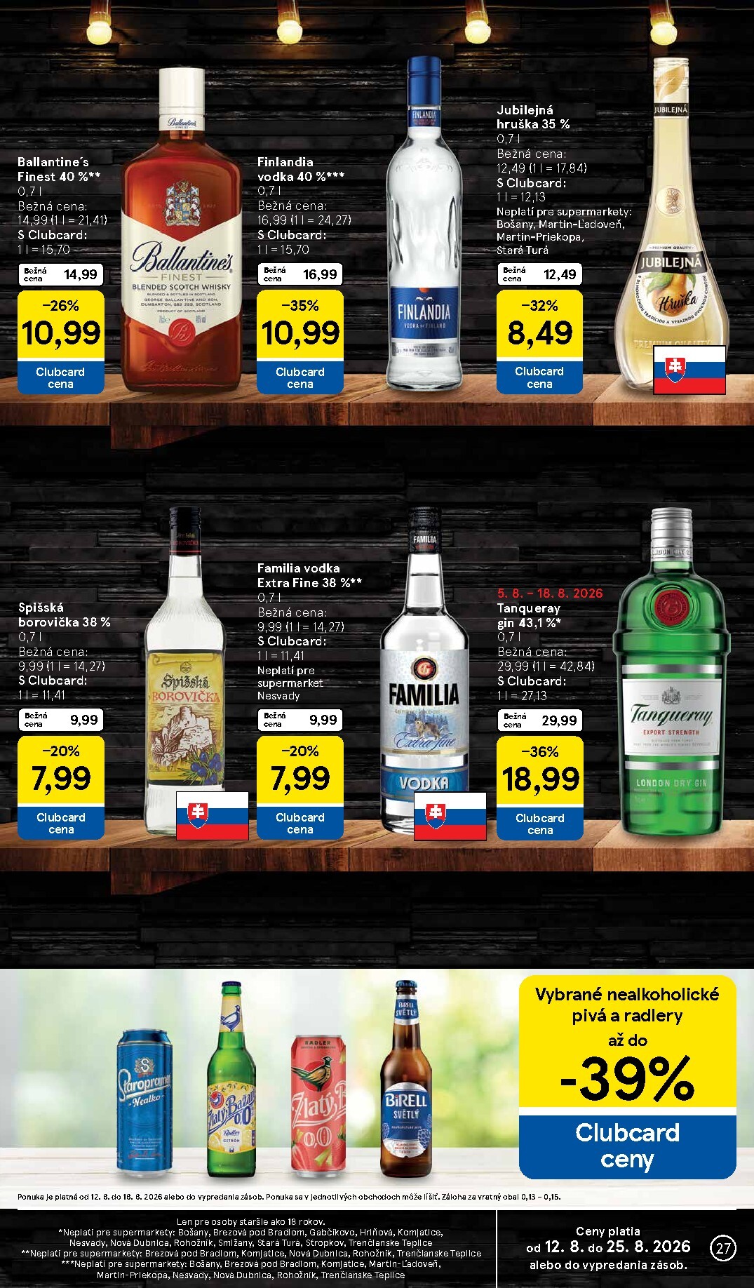 tesco - Nový Tesco supermarket leták od stredy, 12.08.2026 do utorka, 18.08.2026 - page: 27