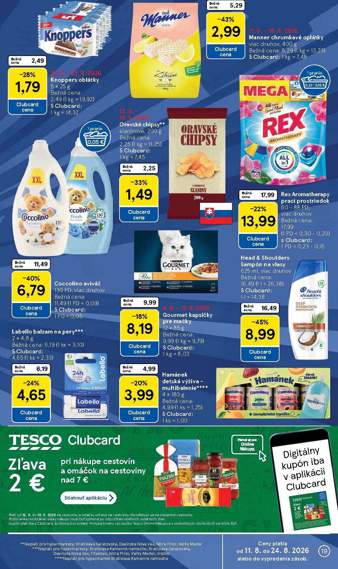 tesco - Nový Tesco leták od stredy, 12.08.2026 do utorka, 18.08.2026 - page: 19