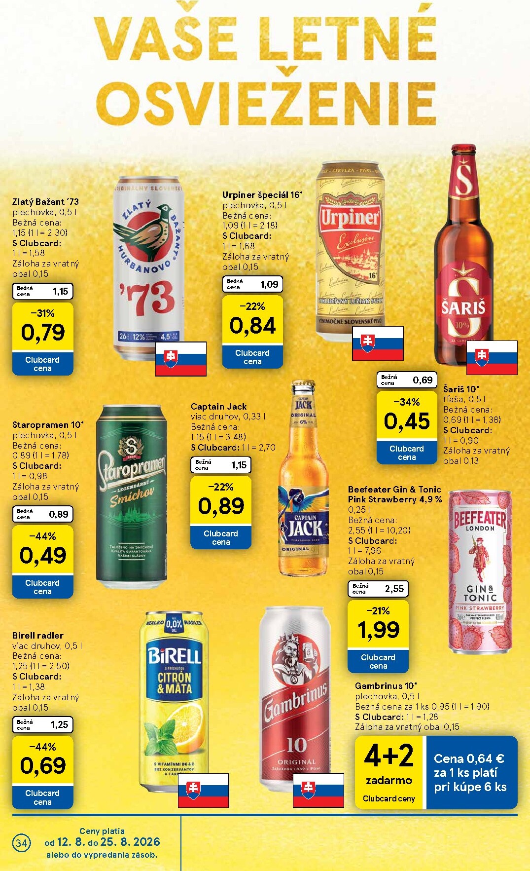 tesco - Nový Tesco leták od stredy, 12.08.2026 do utorka, 18.08.2026 - page: 34