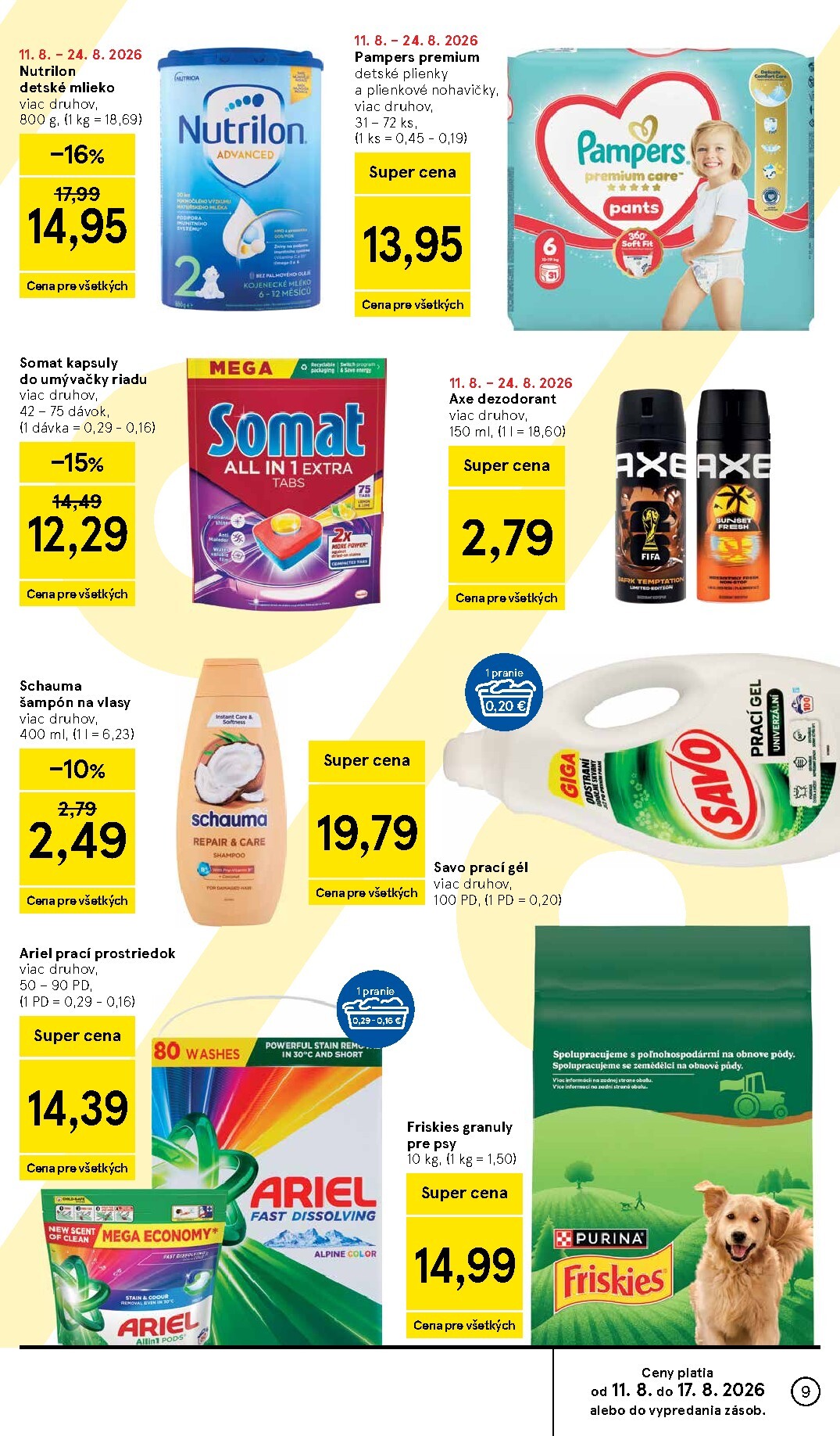 tesco - Nový Tesco leták od stredy, 12.08.2026 do utorka, 18.08.2026 - page: 9