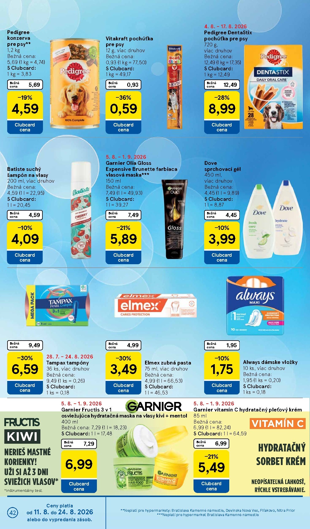 tesco - Nový Tesco leták od stredy, 12.08.2026 do utorka, 18.08.2026 - page: 42