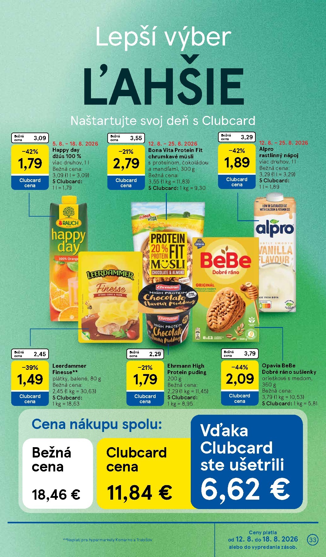 tesco - Nový Tesco leták od stredy, 12.08.2026 do utorka, 18.08.2026 - page: 33