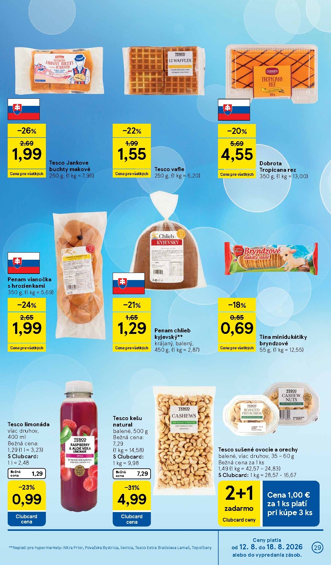 tesco - Nový Tesco leták od stredy, 12.08.2026 do utorka, 18.08.2026 - page: 29