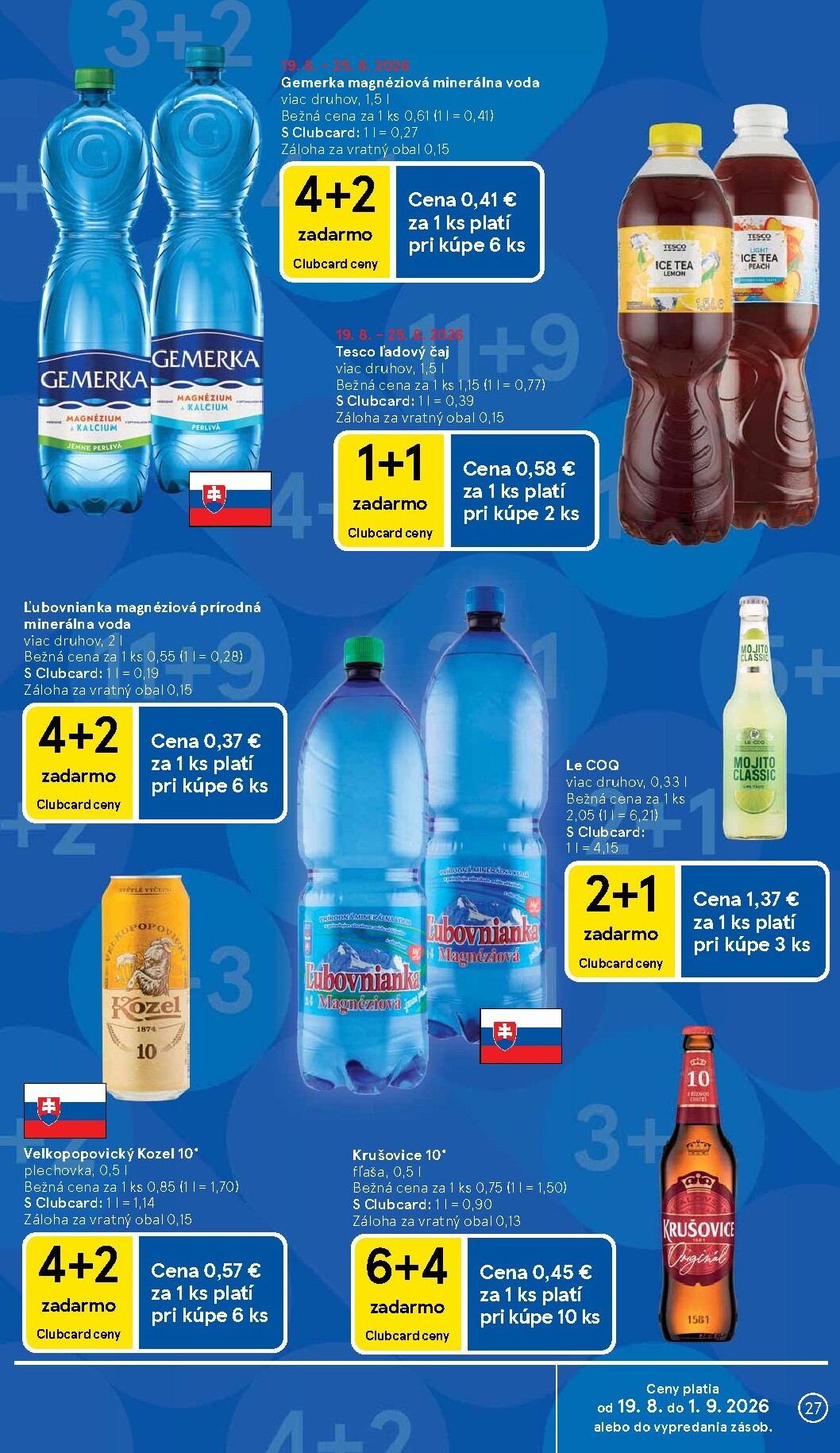 tesco - Nový Tesco leták od stredy, 19.08.2026 do utorka, 25.08.2026 - page: 27
