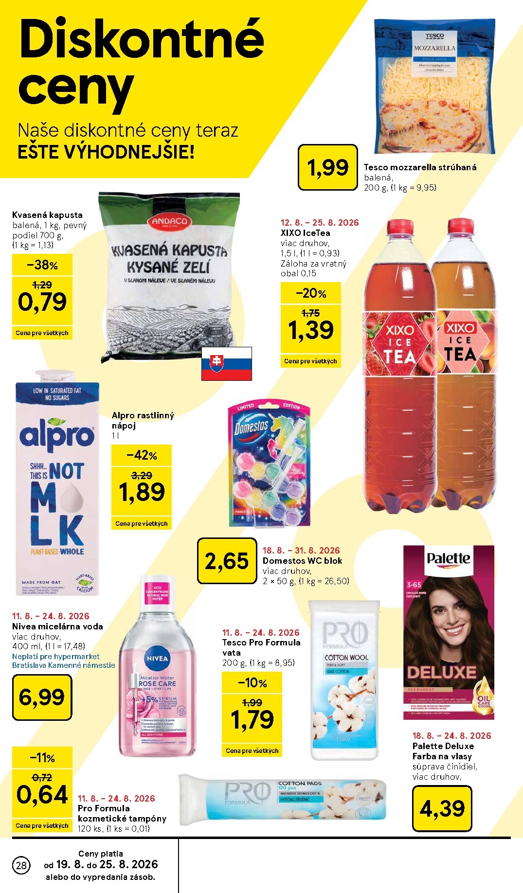 tesco - Nový Tesco leták od stredy, 19.08.2026 do utorka, 25.08.2026 - page: 28