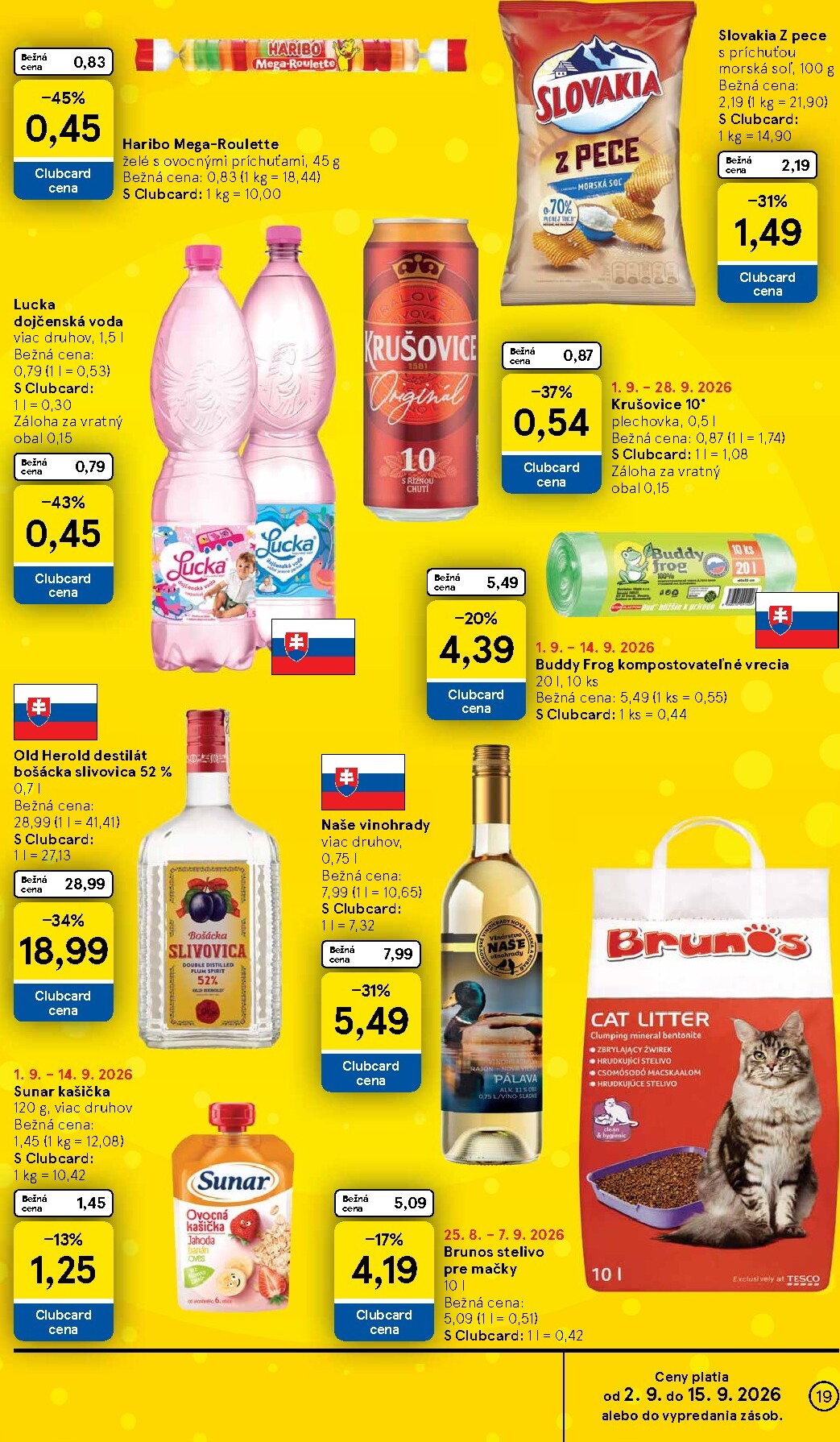 tesco - Nový Tesco leták od stredy, 02.09.2026 do utorka, 08.09.2026 - page: 19