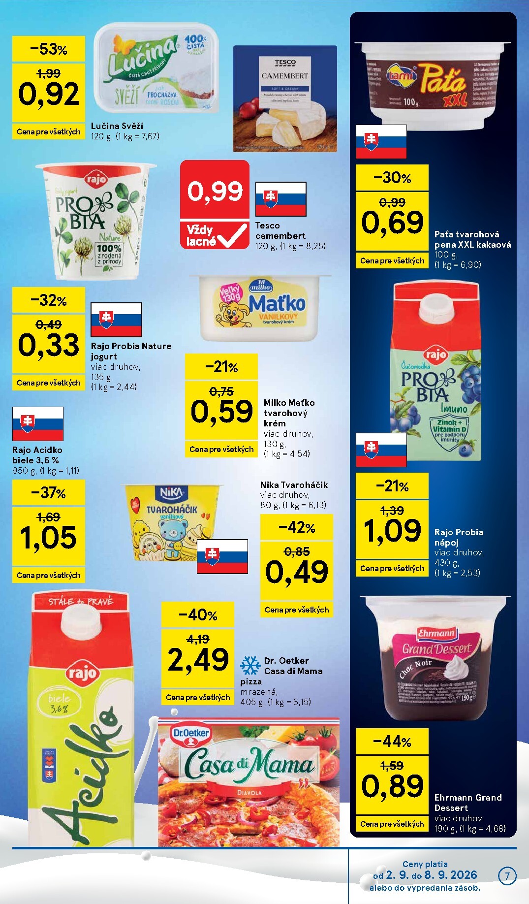 tesco - Nový Tesco leták od stredy, 02.09.2026 do utorka, 08.09.2026 - page: 7