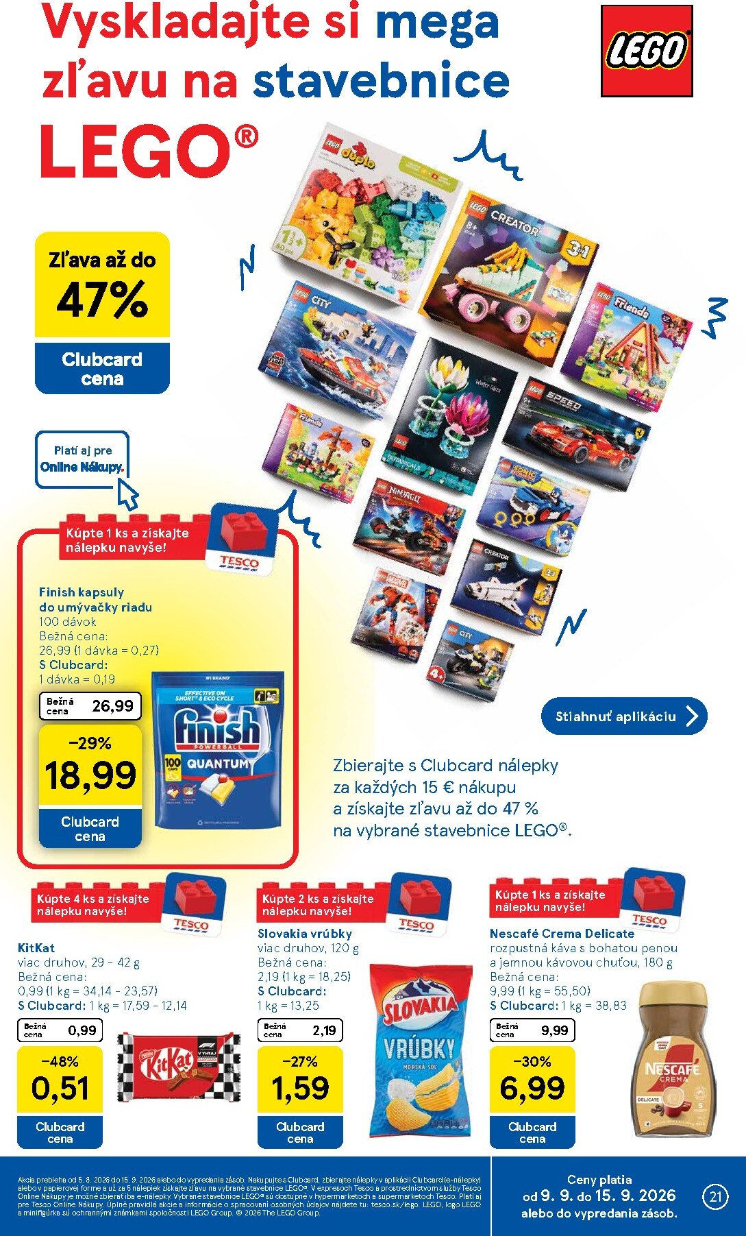tesco - Nový Tesco leták od stredy, 09.09.2026 do utorka, 15.09.2026 - page: 21