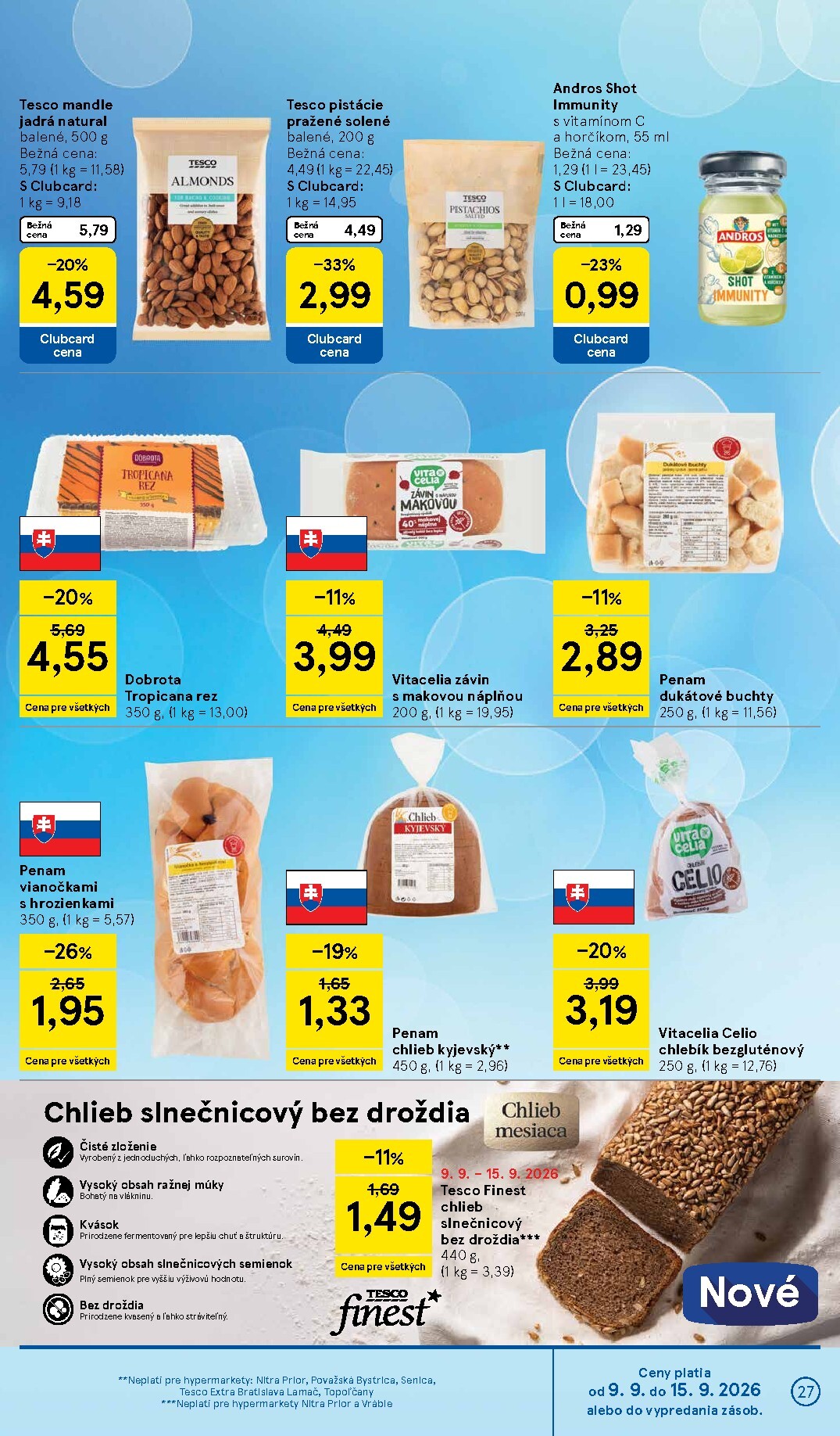 tesco - Nový Tesco leták od stredy, 09.09.2026 do utorka, 15.09.2026 - page: 27