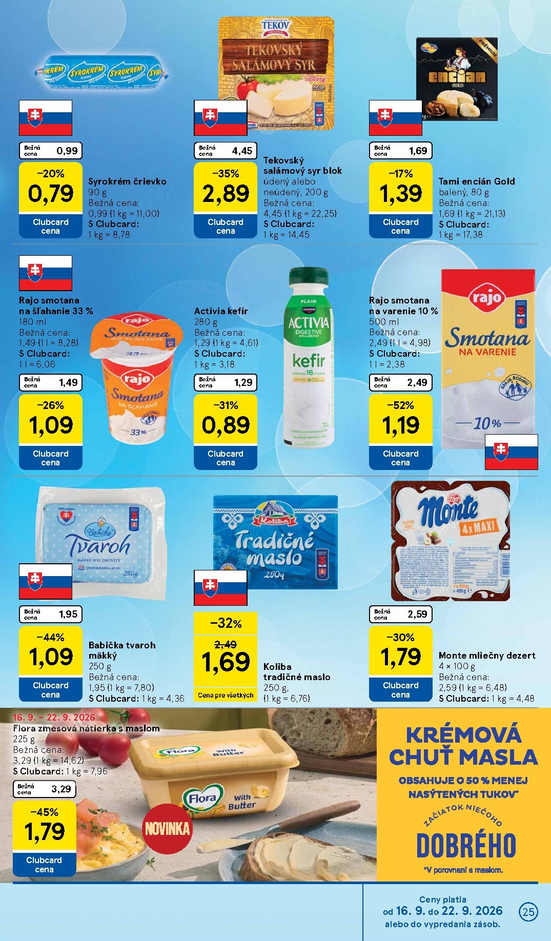 tesco - Nový Tesco leták od stredy, 16.09.2026 do utorka, 22.09.2026 - page: 25