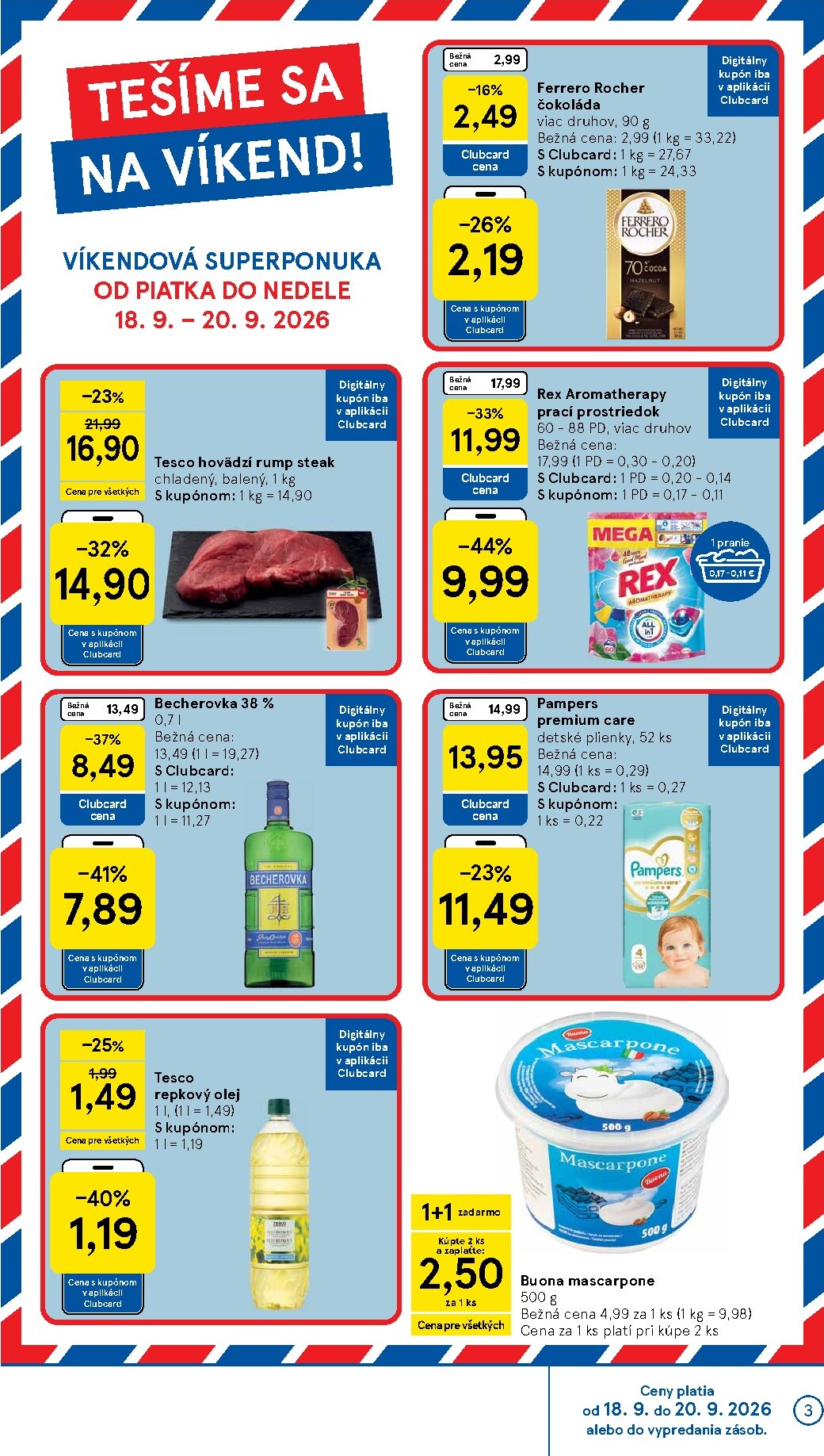 tesco - Nový Tesco leták od stredy, 16.09.2026 do utorka, 22.09.2026 - page: 3
