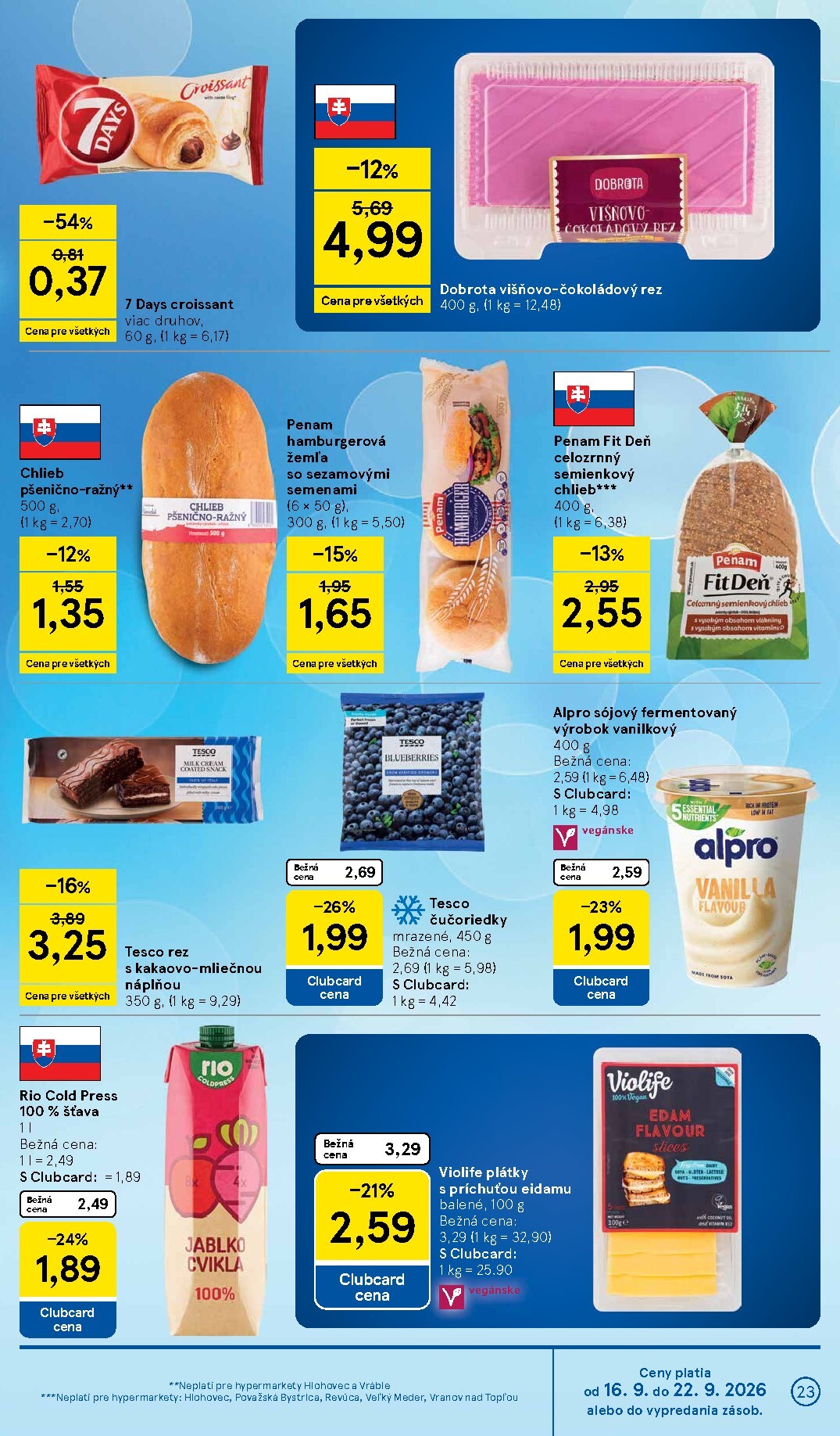 tesco - Nový Tesco leták od stredy, 16.09.2026 do utorka, 22.09.2026 - page: 23