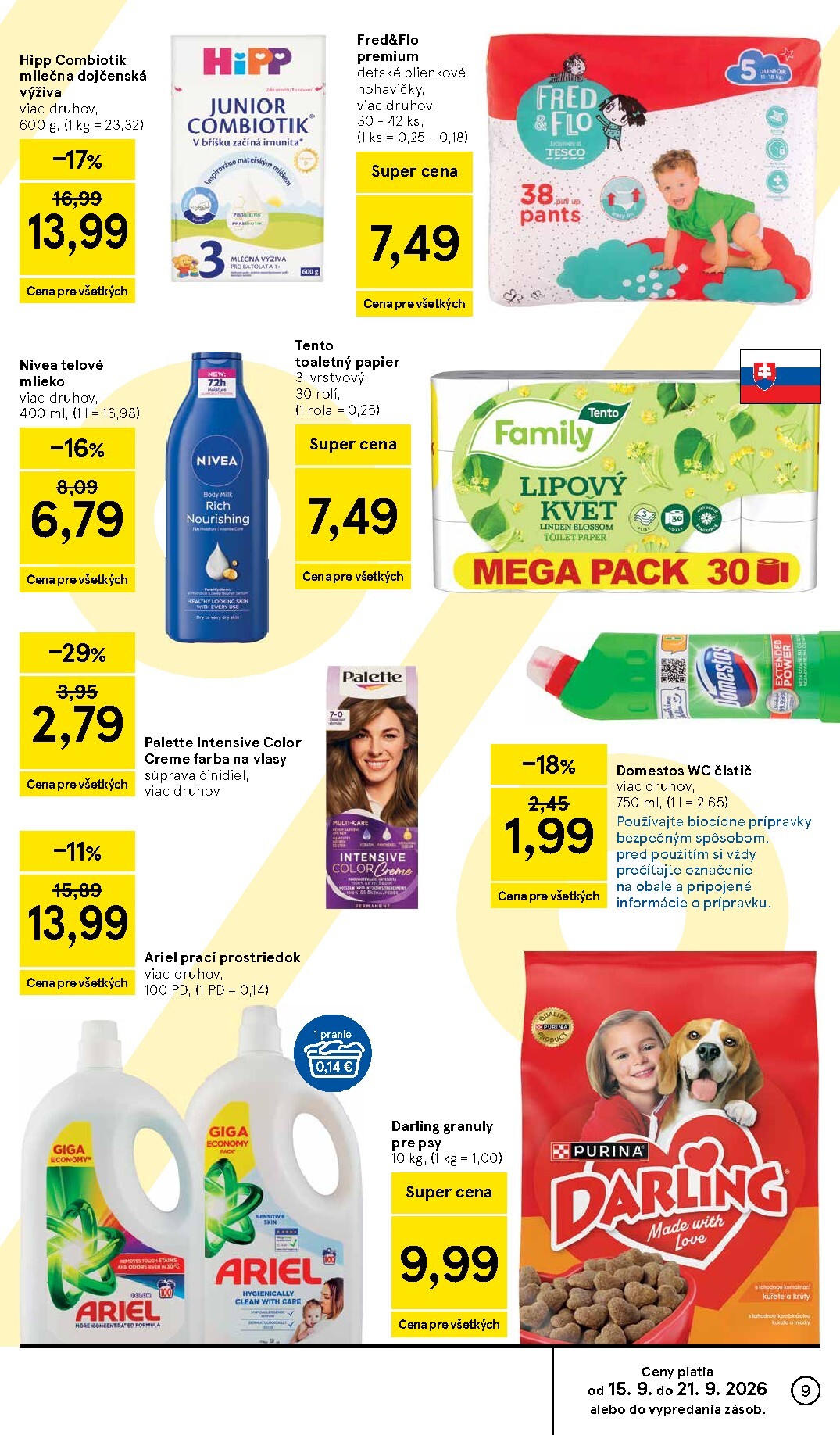 tesco - Nový Tesco leták od stredy, 16.09.2026 do utorka, 22.09.2026 - page: 9