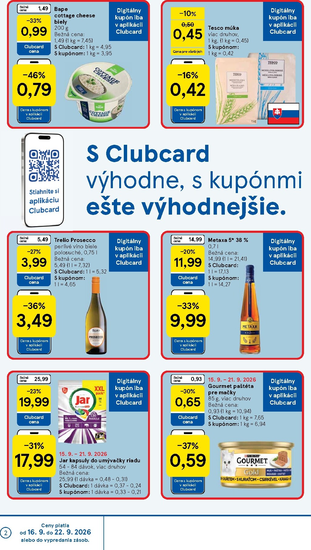 tesco - Nový Tesco leták od stredy, 16.09.2026 do utorka, 22.09.2026 - page: 2