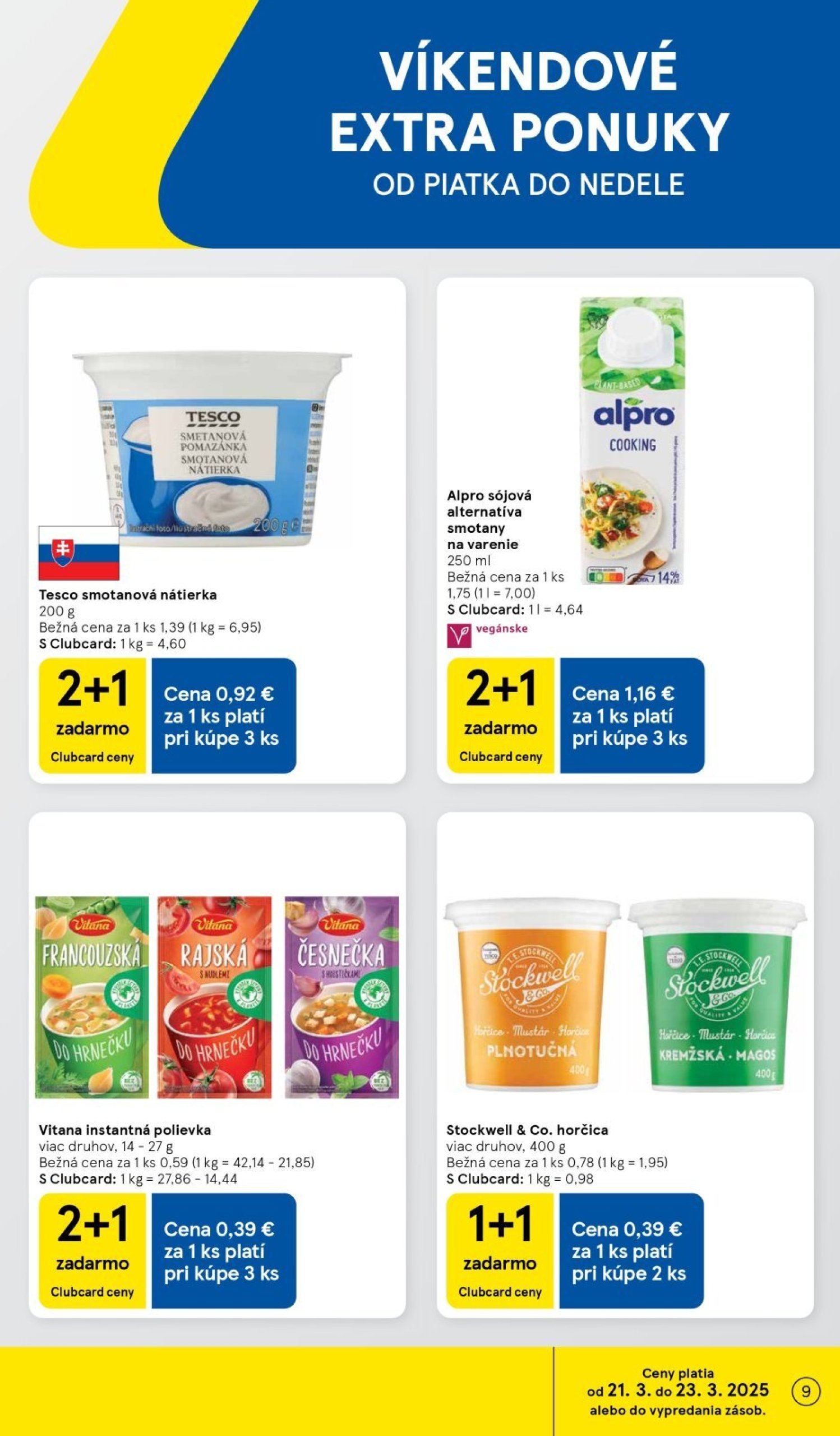 tesco - Tesco supermarket leták platný od 19.03. - 25.03. - page: 9
