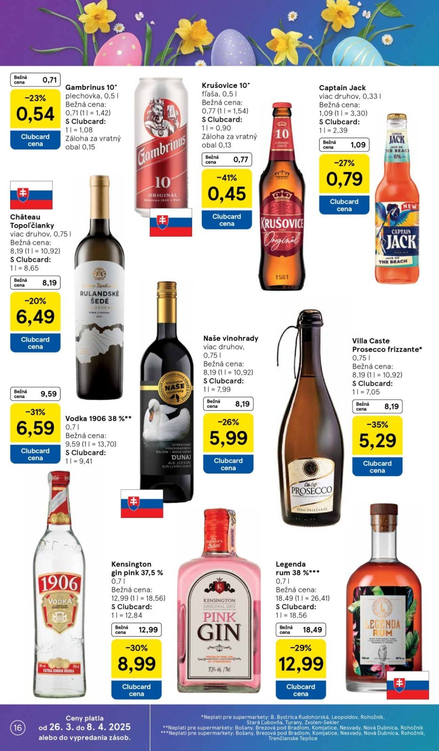 tesco - Tesco supermarket leták platný od 26.03. - 01.04. - page: 16