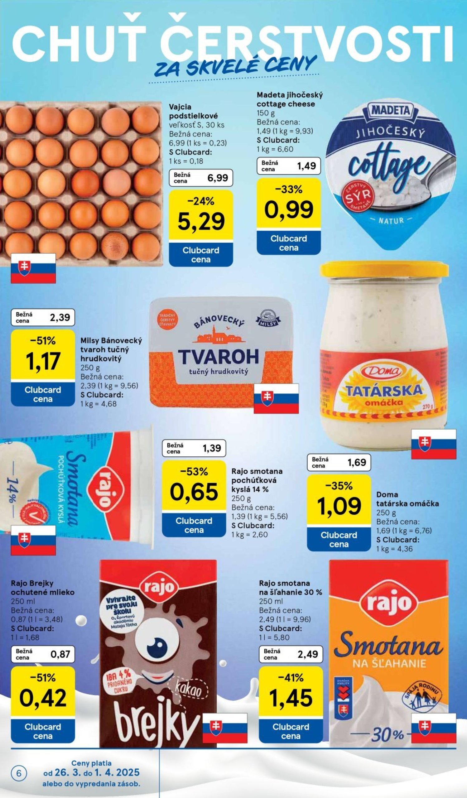 tesco - Tesco leták platný od 26.03. - 01.04. - page: 6 tesco - Tesco leták platný od 26.03. - 01.04. - page: 6