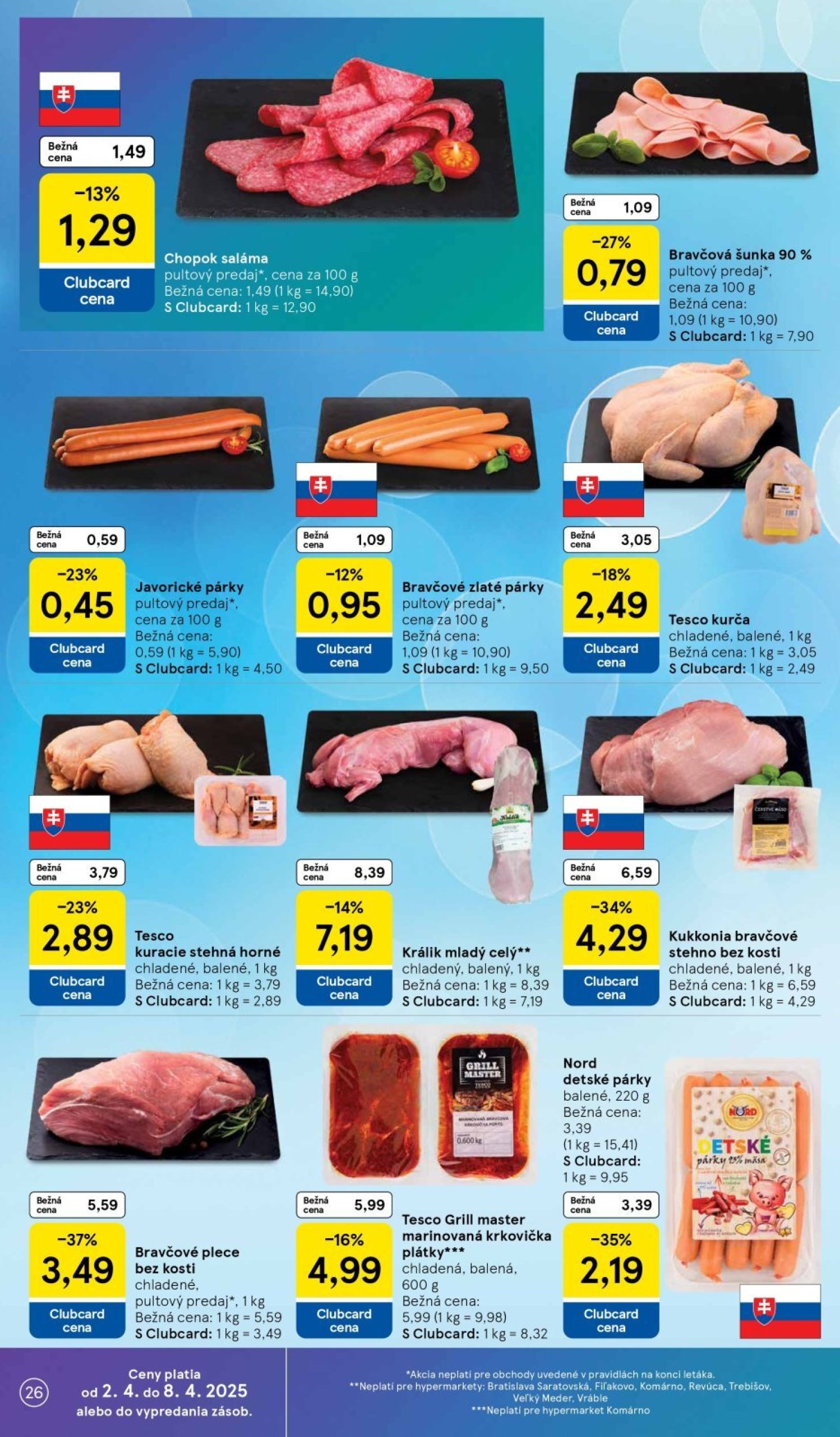 tesco - Tesco leták platný od 02.04. - 08.04. - page: 26 tesco - Tesco leták platný od 02.04. - 08.04. - page: 26
