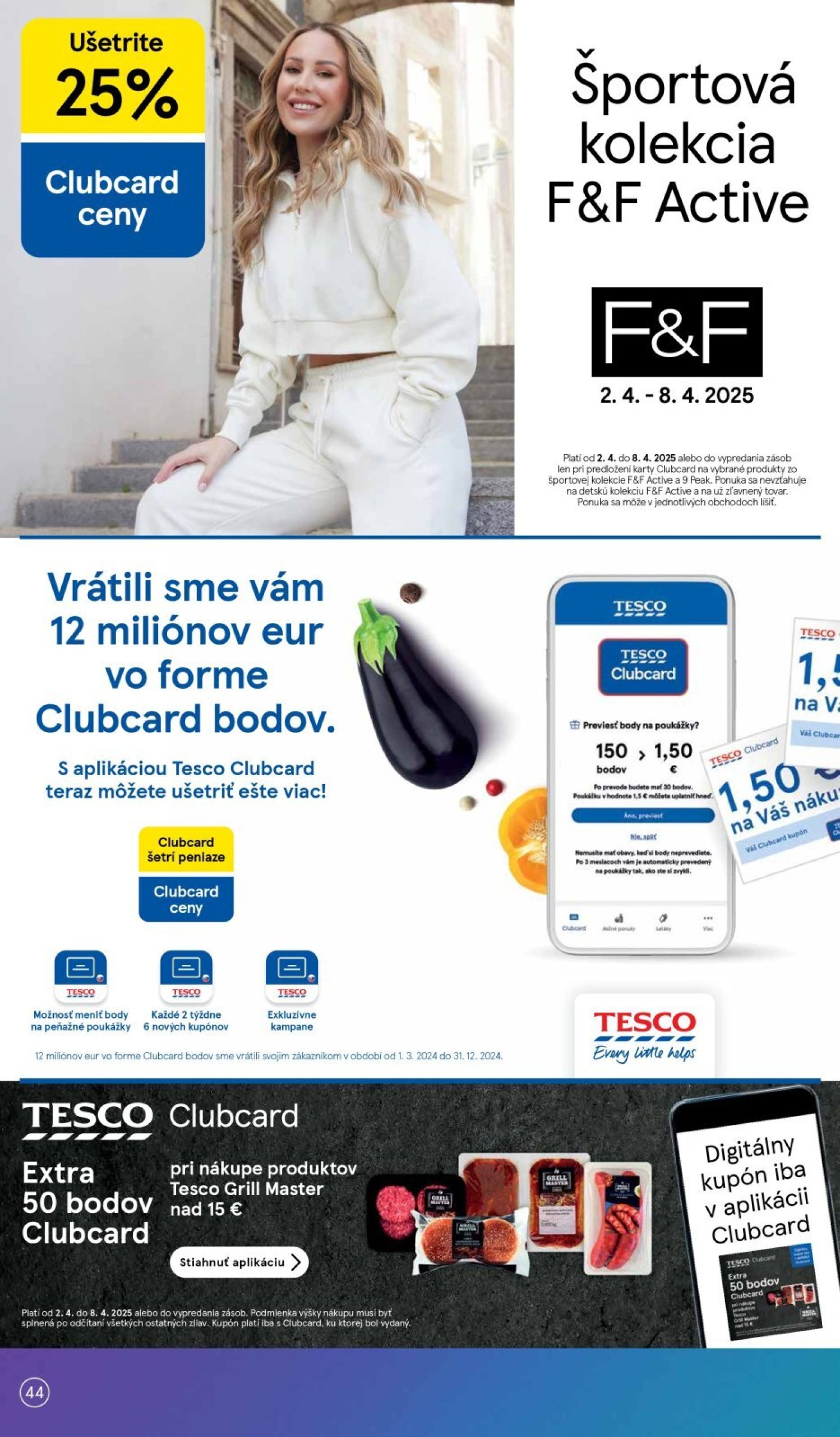 tesco - Tesco leták platný od 02.04. - 08.04. - page: 44 tesco - Tesco leták platný od 02.04. - 08.04. - page: 44
